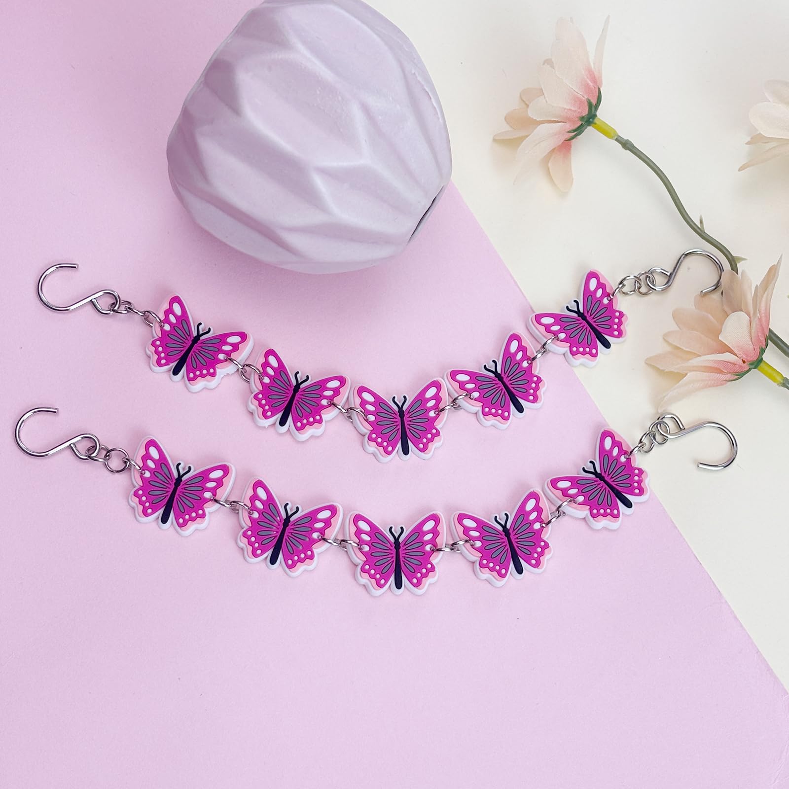 2Pcs Sunflower PVC Shoe Chains for Women, Shoe Charms for Clog Sandals, DIY Rubber Shoe Decoration Charms for Girls, Party Favor