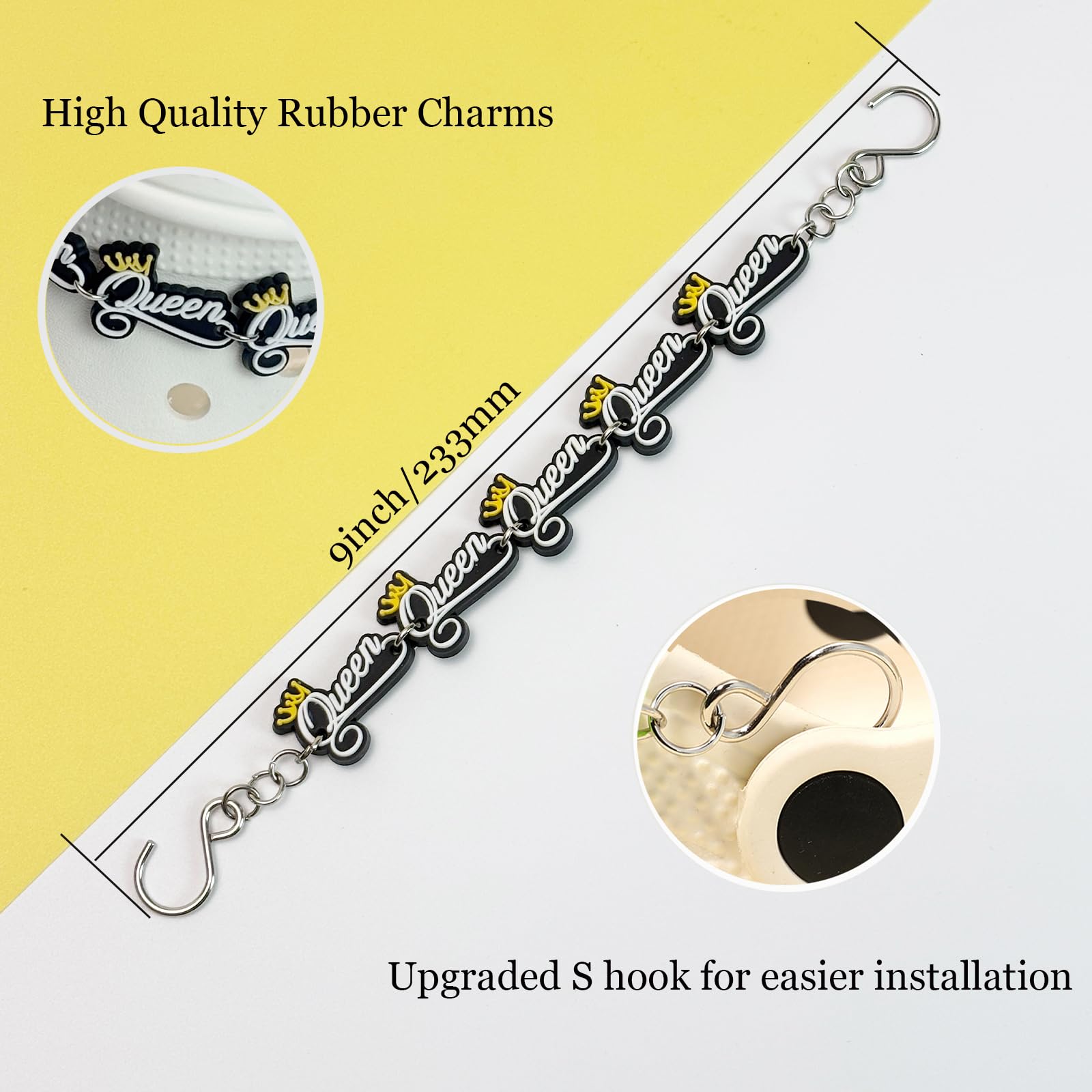 2Pcs Sunflower PVC Shoe Chains for Women, Shoe Charms for Clog Sandals, DIY Rubber Shoe Decoration Charms for Girls, Party Favor