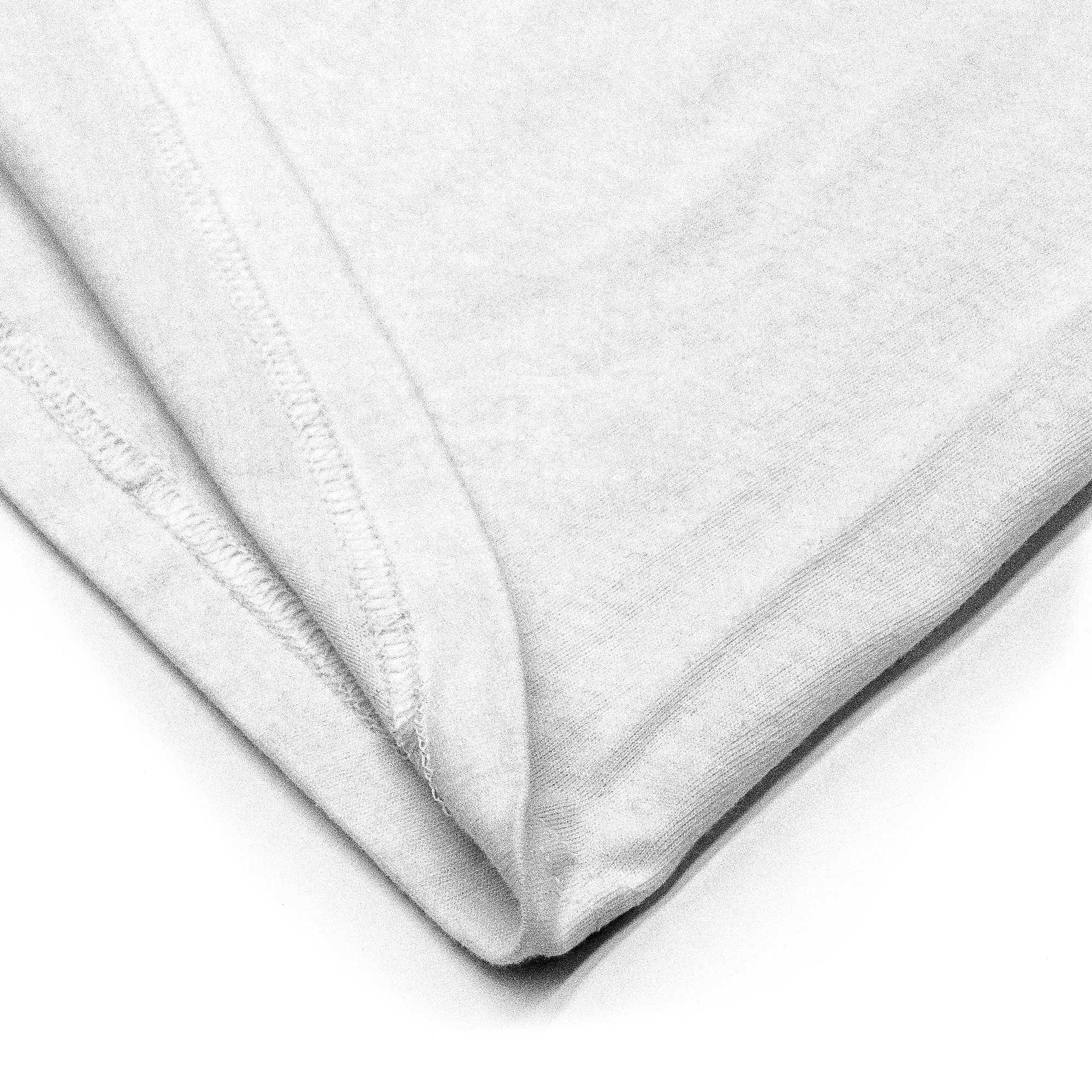Faded Drink Dr Pepper Vintage Logo Front and Back Print T-Shirt - White