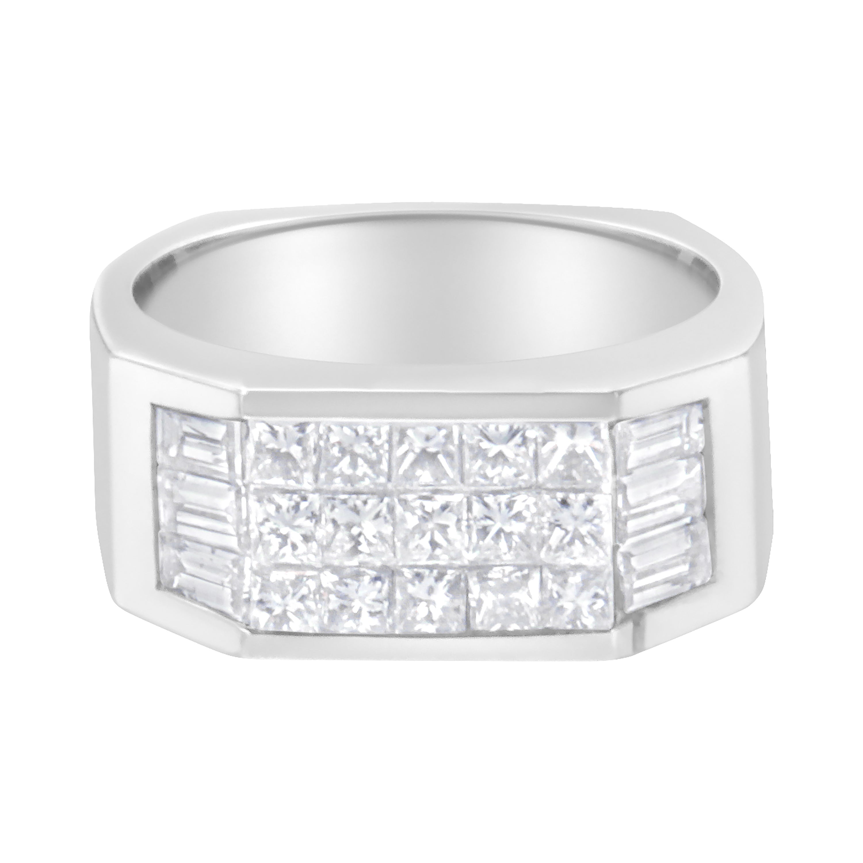 14Kt White Gold Diamond Ring (1 3/4 Cttw, G-H Color, Vs2-Si1 Clarity)