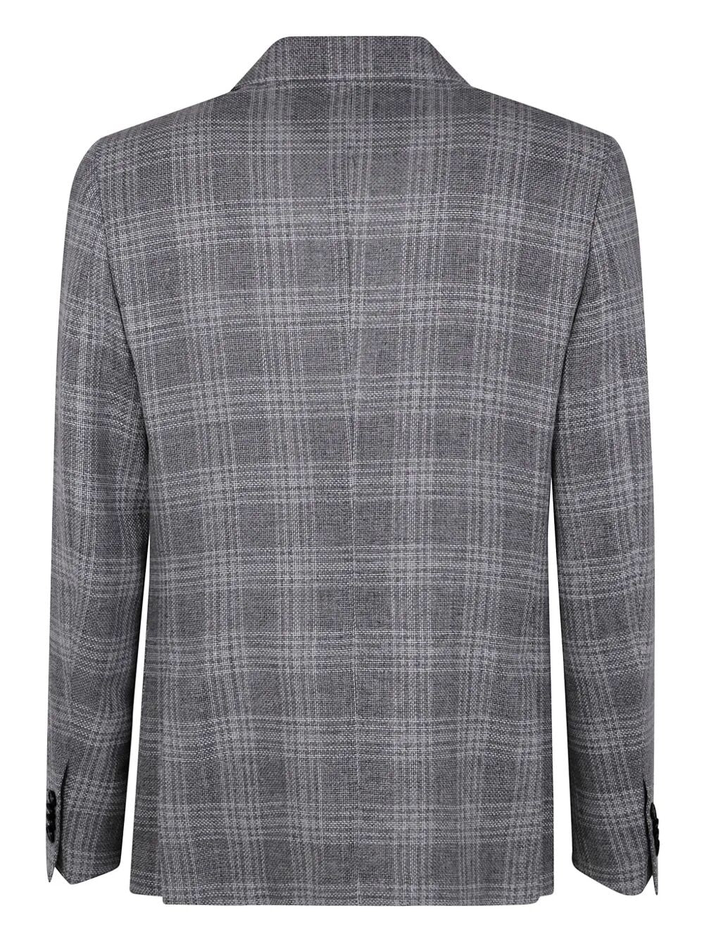 Zegna Men Wool And Linen Jacket