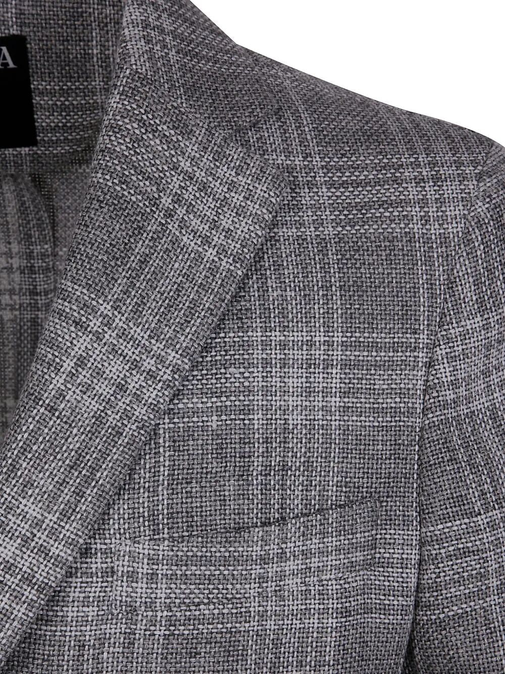 Zegna Men Wool And Linen Jacket