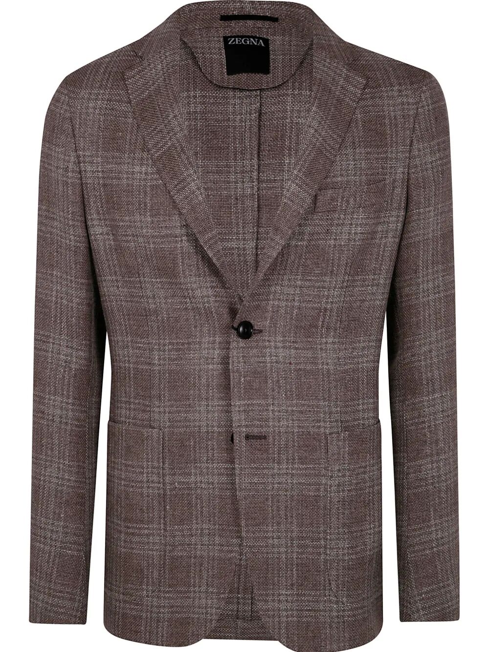 Zegna Men Wool And Linen Jacket