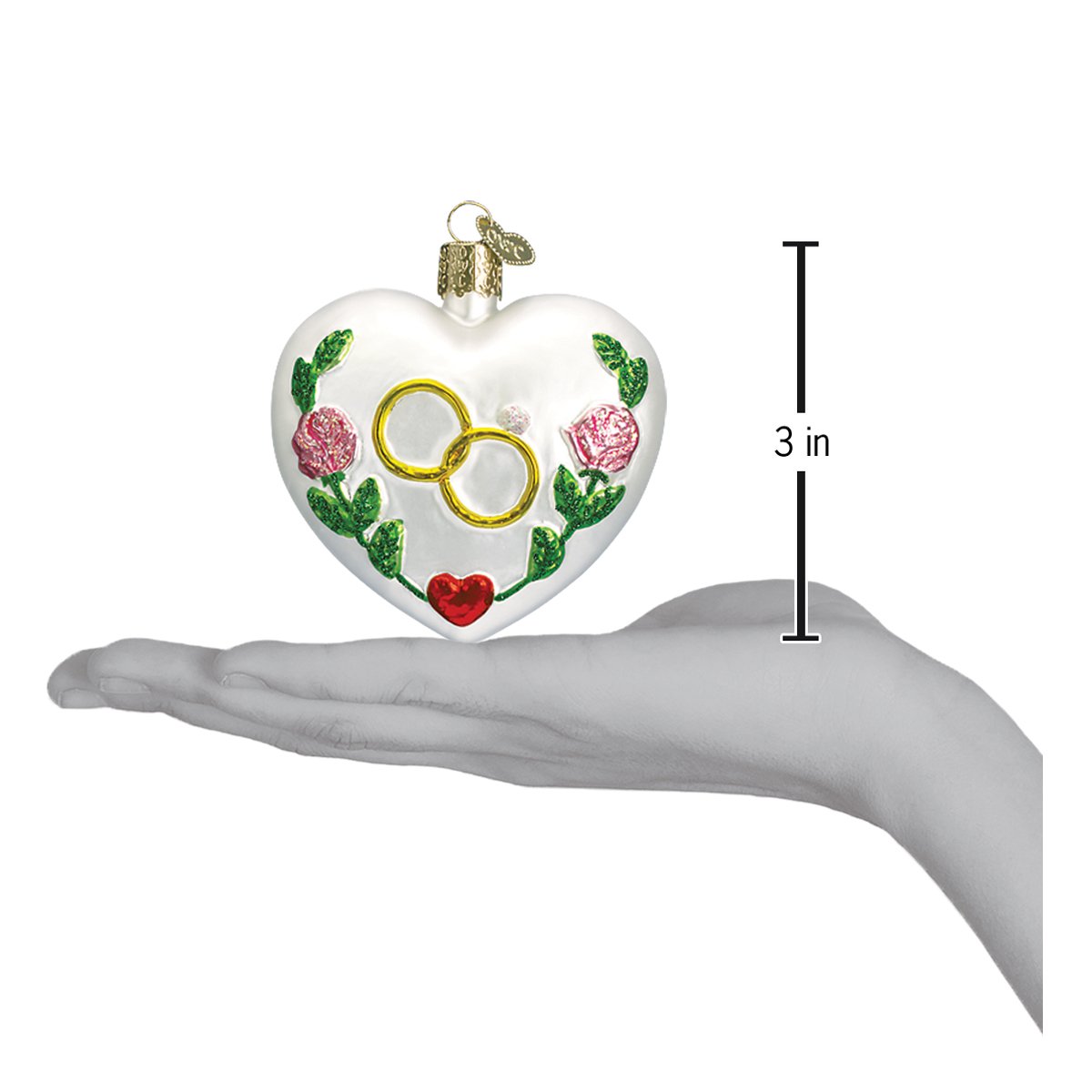 Wedding Heart Ornament