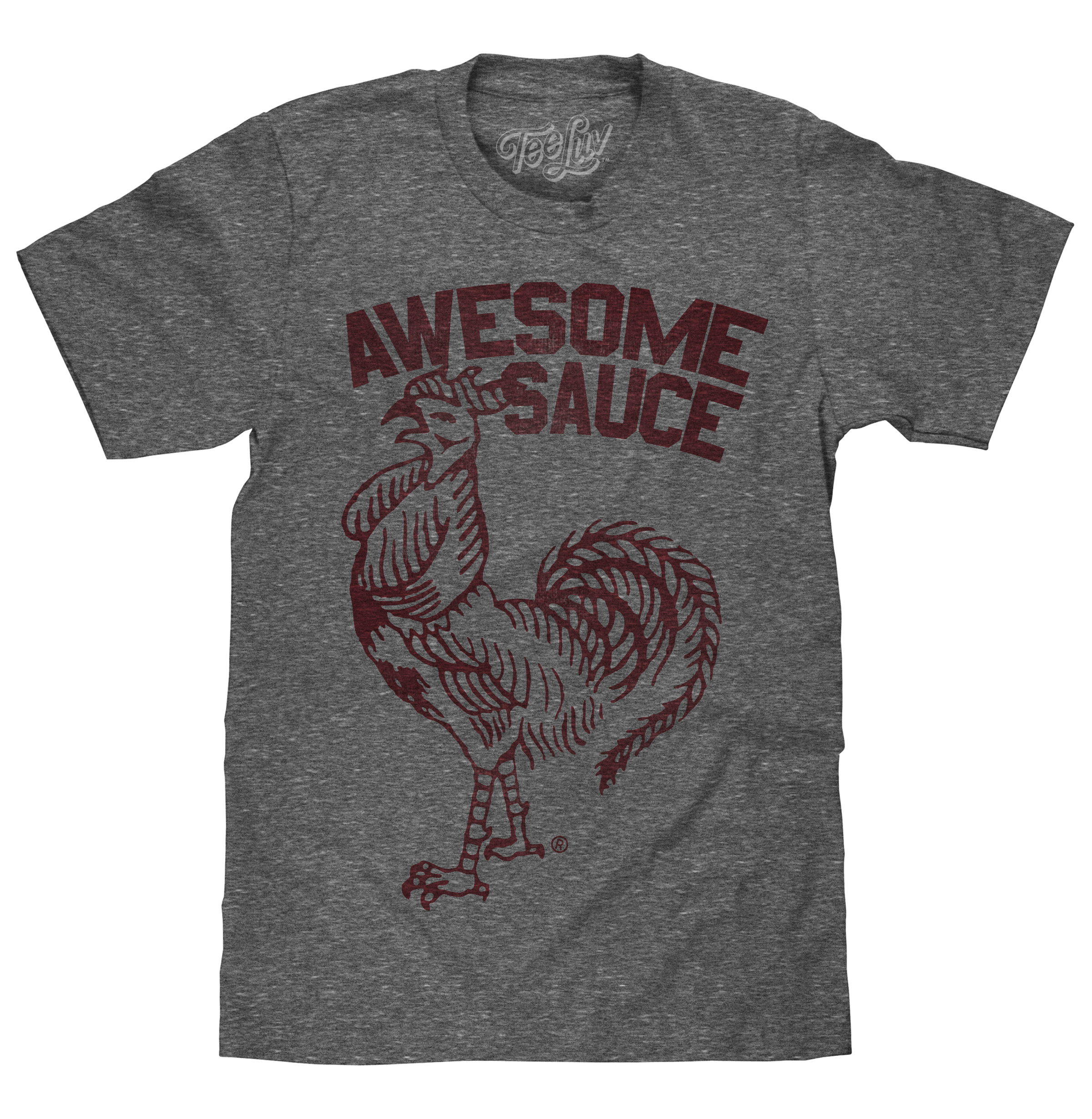 Sriracha Awesome Sauce T-Shirt - Gray