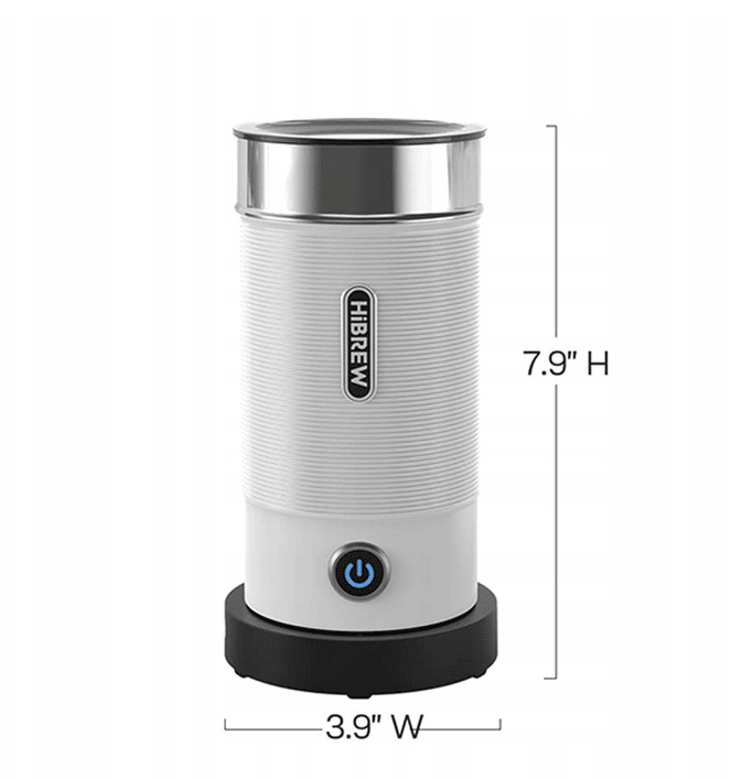300ml Milk Heater 450W milk foam Cold Bubble Chocolate Stir Cold / hot Latte Cappuccino 360°, rotating base SUS304 adjustable temperature and thickness