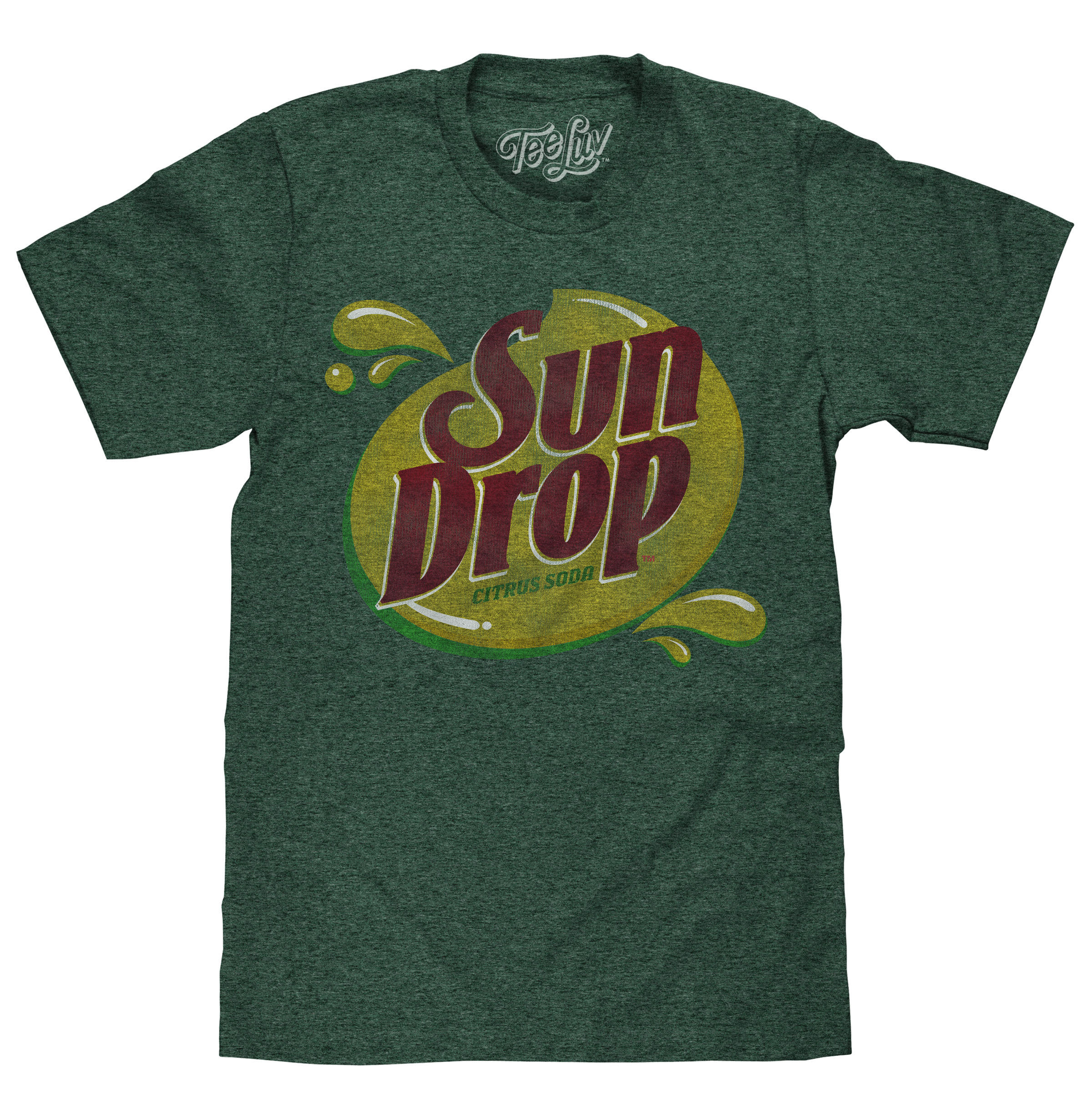 Sun Drop Soda Logo T-Shirt - Green