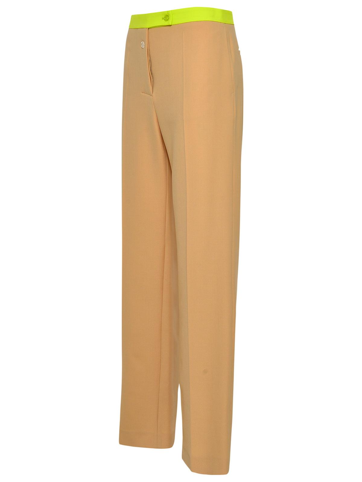 Off-White Beige Wool Blend Active Pants Women