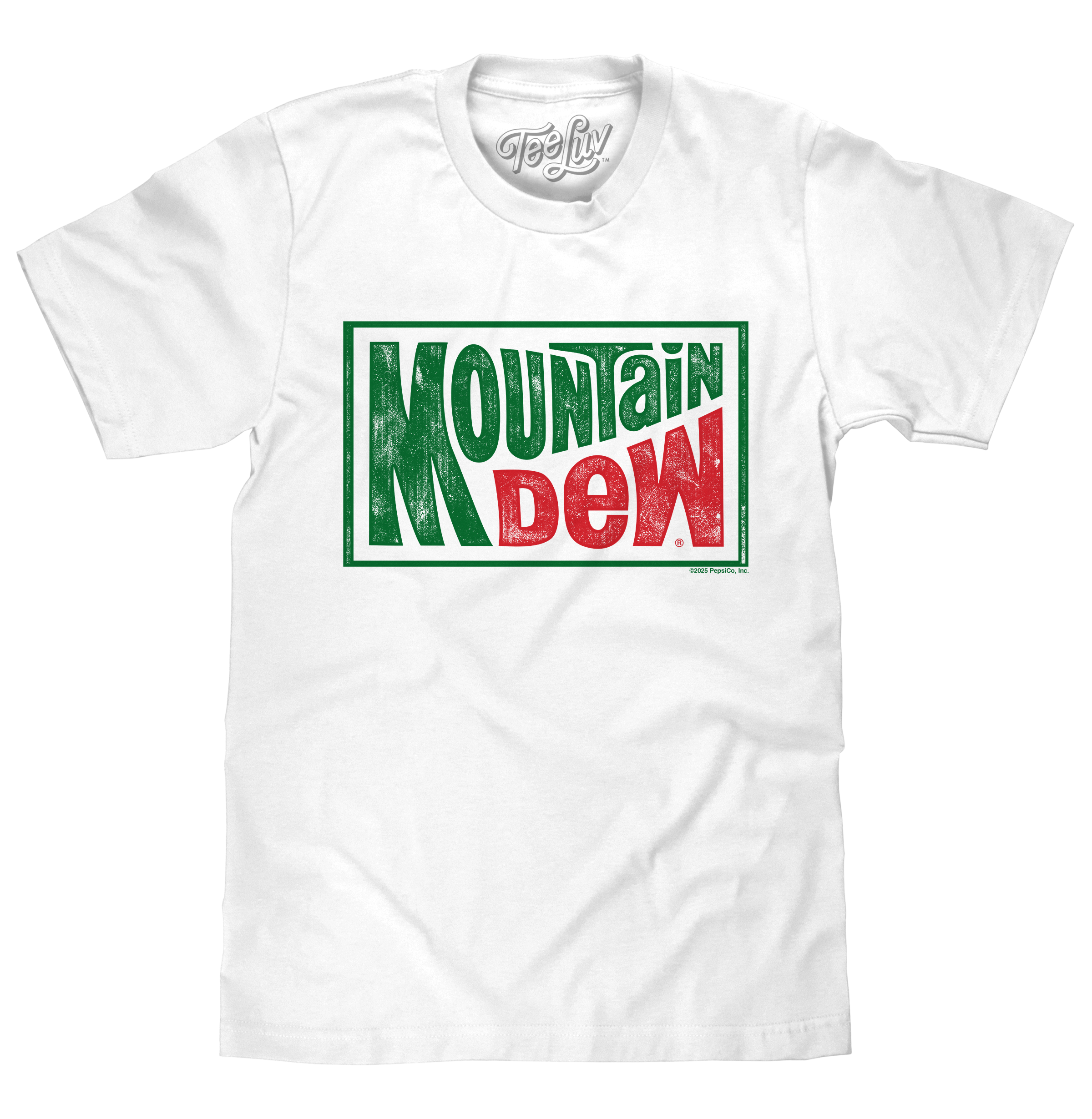 Mountain Dew Retro Logo T-Shirt - White