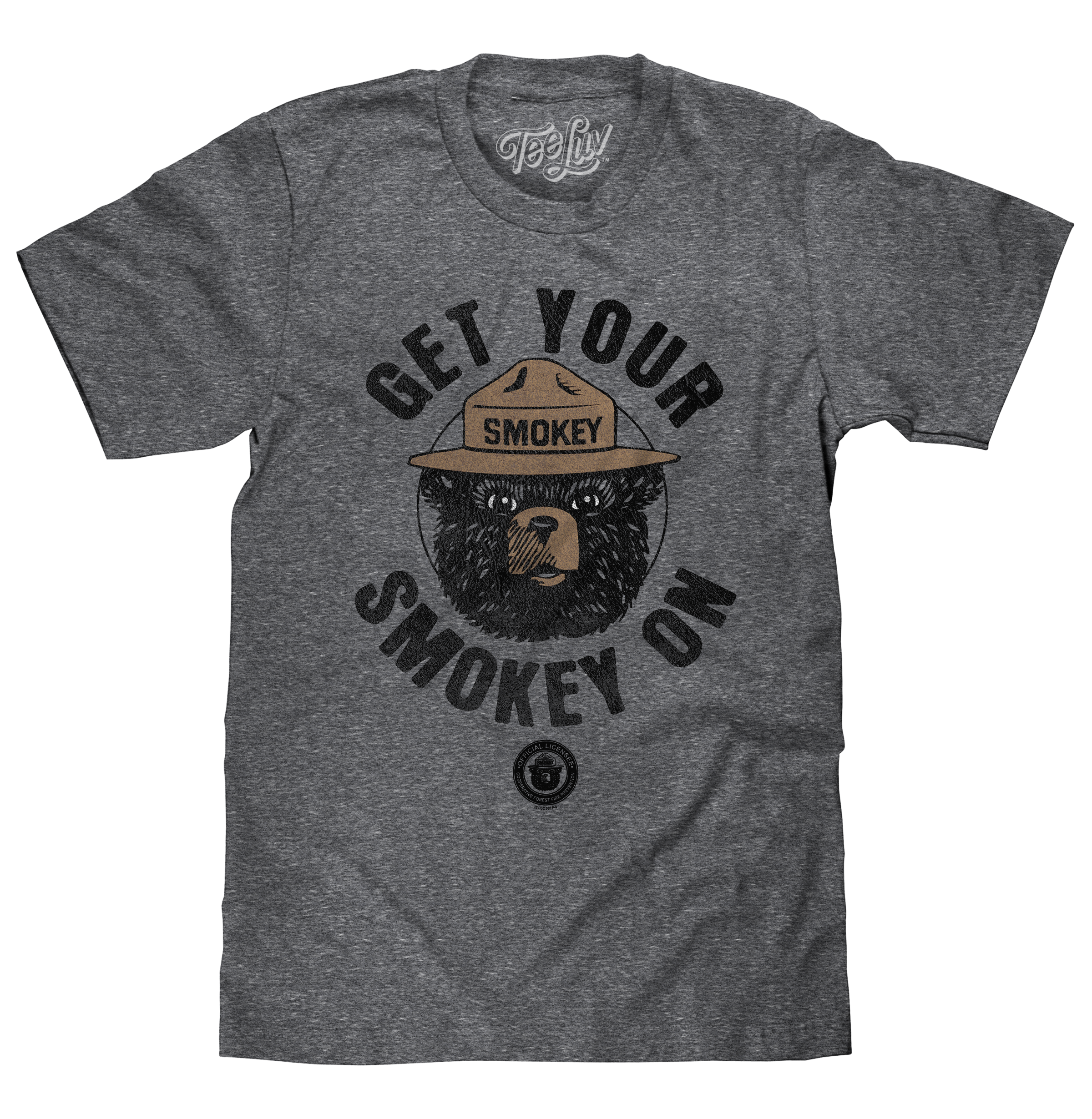 Get Your Smokey On T-Shirt - Gray