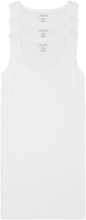 Calvin Klein Men's Cotton Classics 3-Pack Tanks