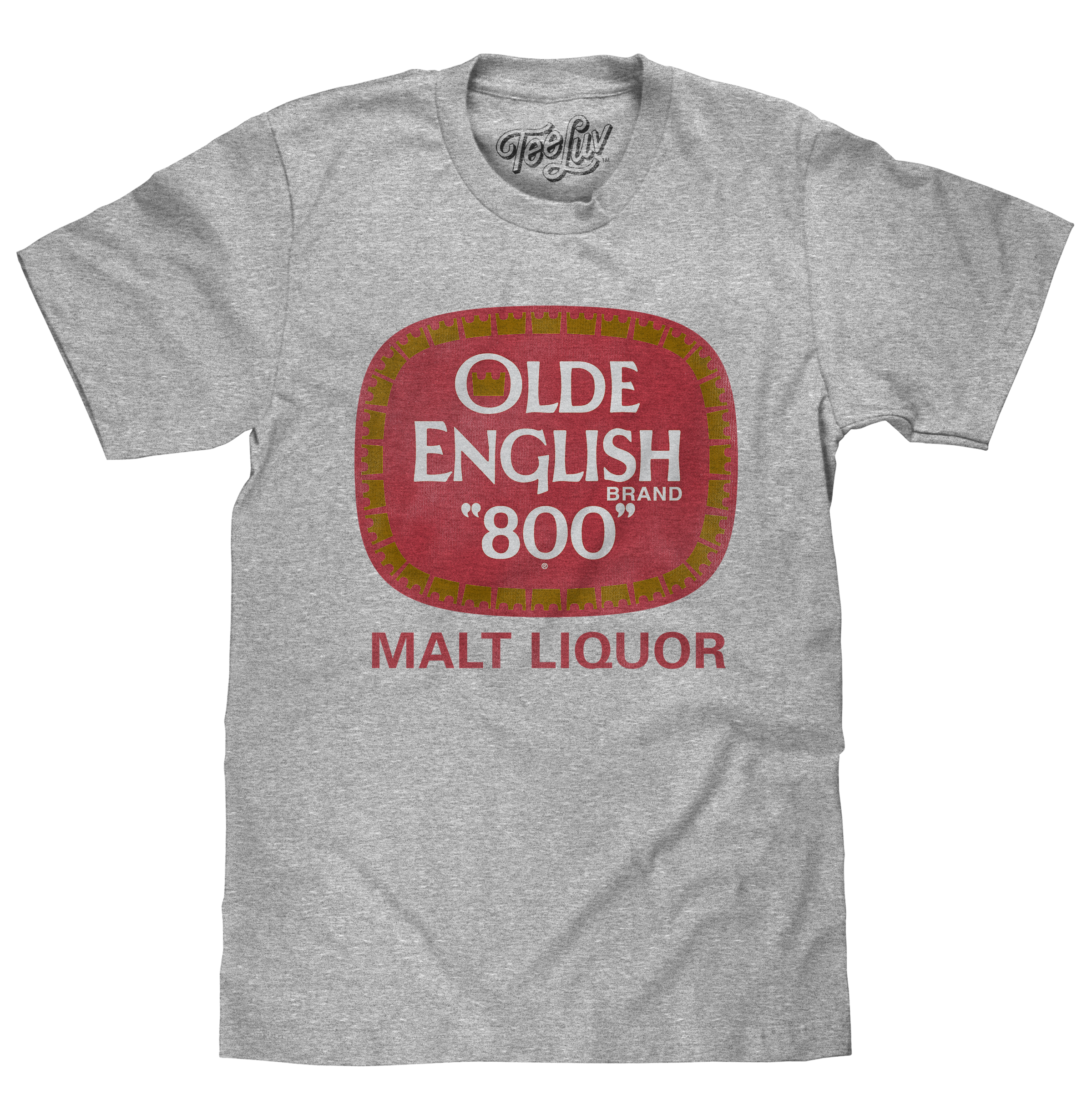 Olde English "800" Logo T-Shirt - Gray