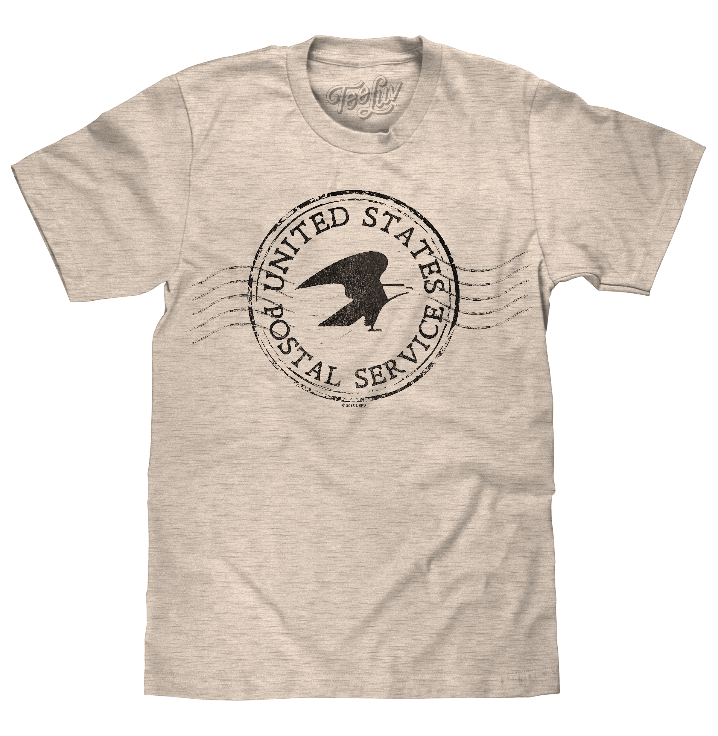 USPS Postmark T-Shirt - Oatmeal