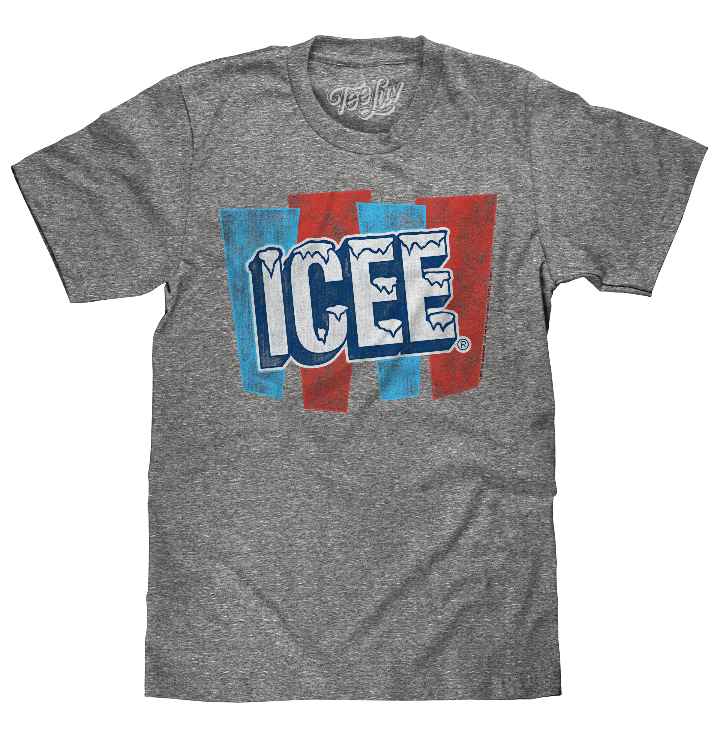ICEE Faded Logo T-Shirt - Gray
