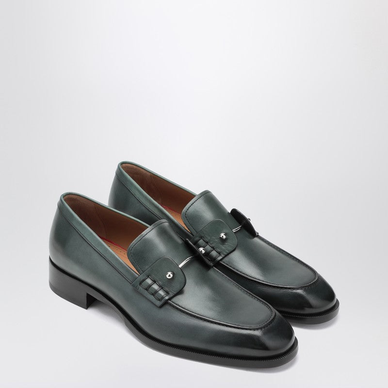Christian Louboutin Chambelimoc Loafer In Tropical Coloured Leather Men