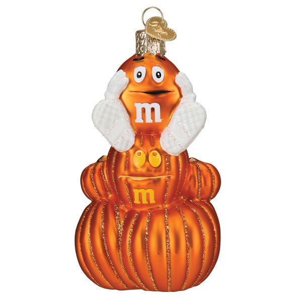 M&M'S Orange Autumn Ornament