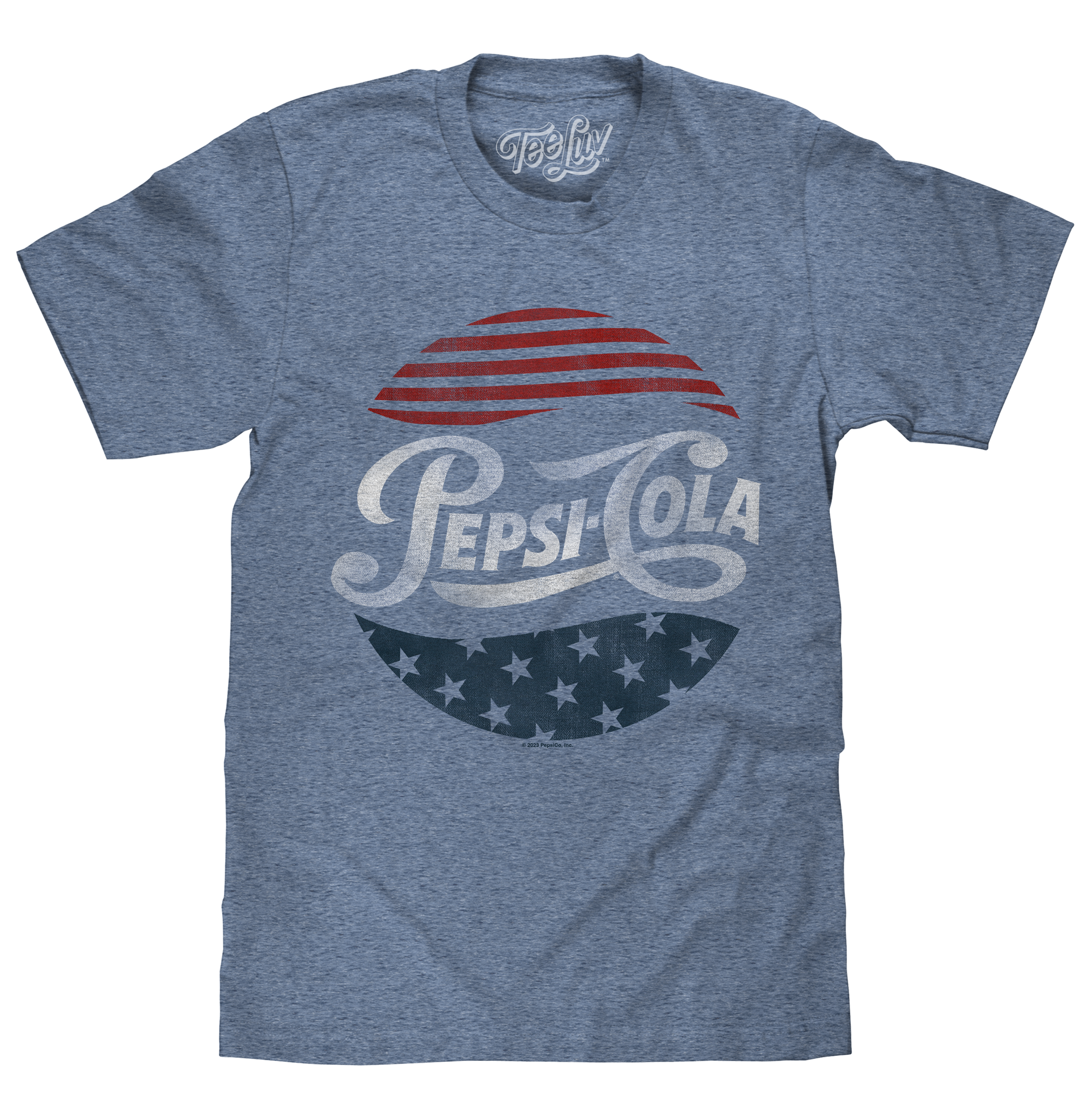 Patriotic Pepsi Cola T-Shirt - Blue