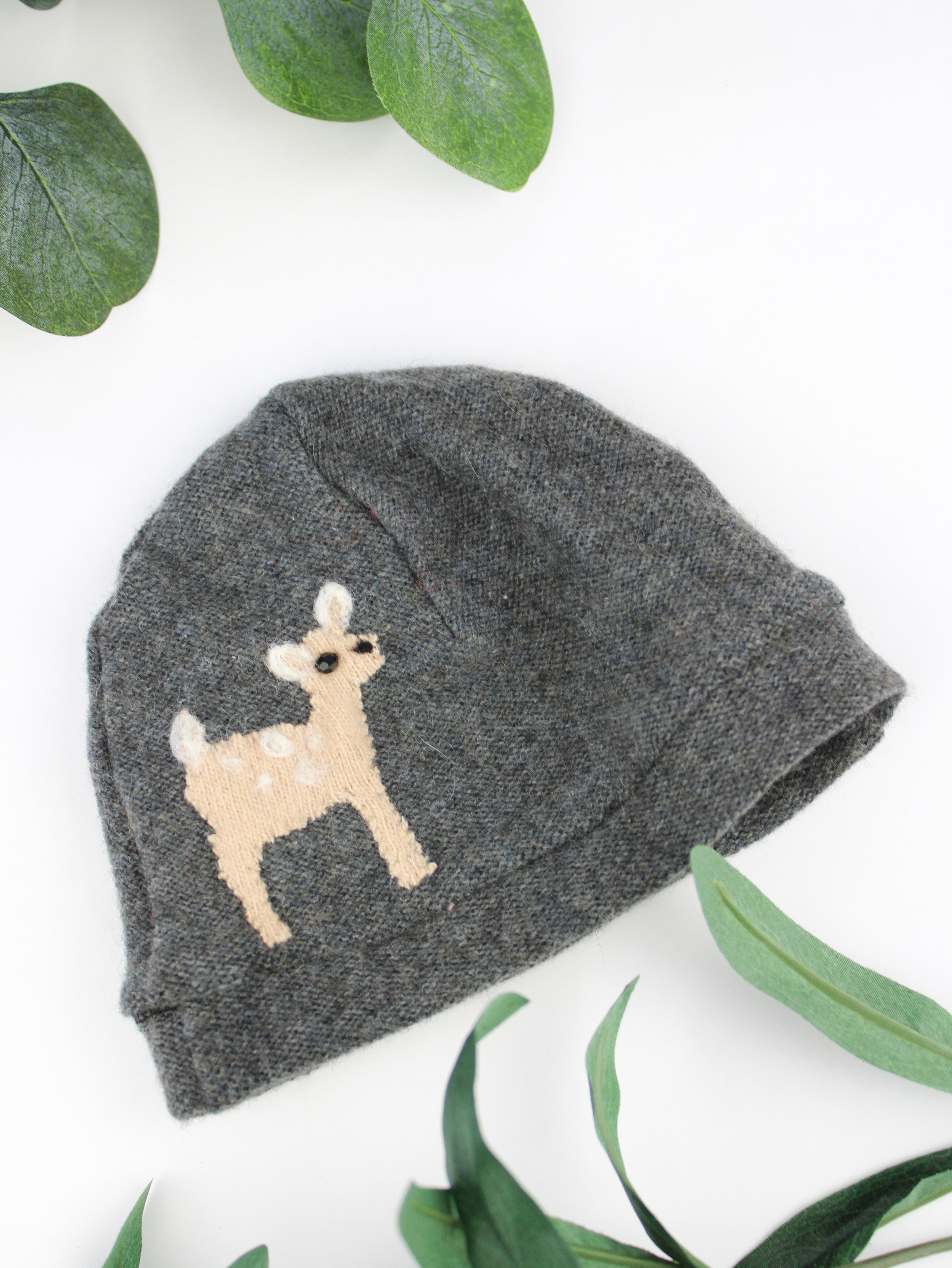 Fawn Cashmere Hat - Newborn