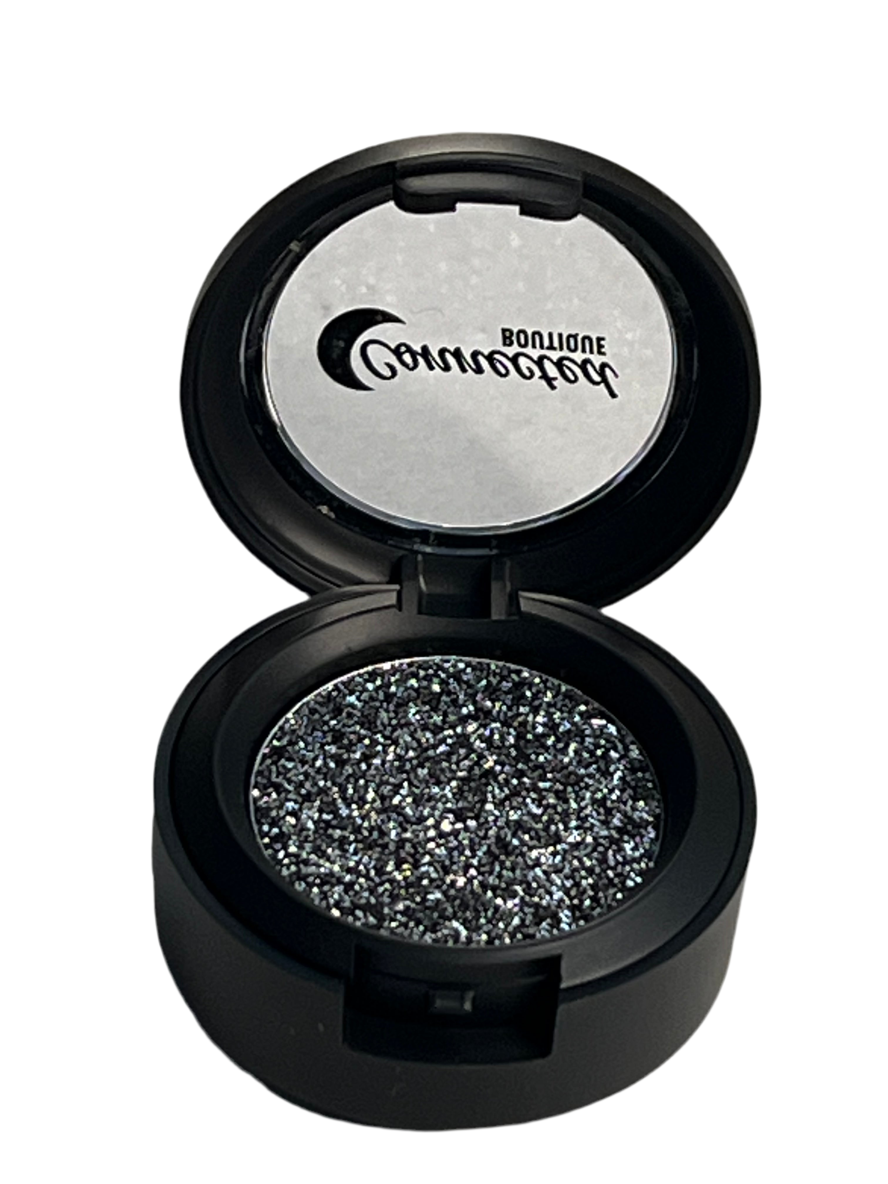 Meteorite Black Glitter Eyeshadow – Edgy Sparkle