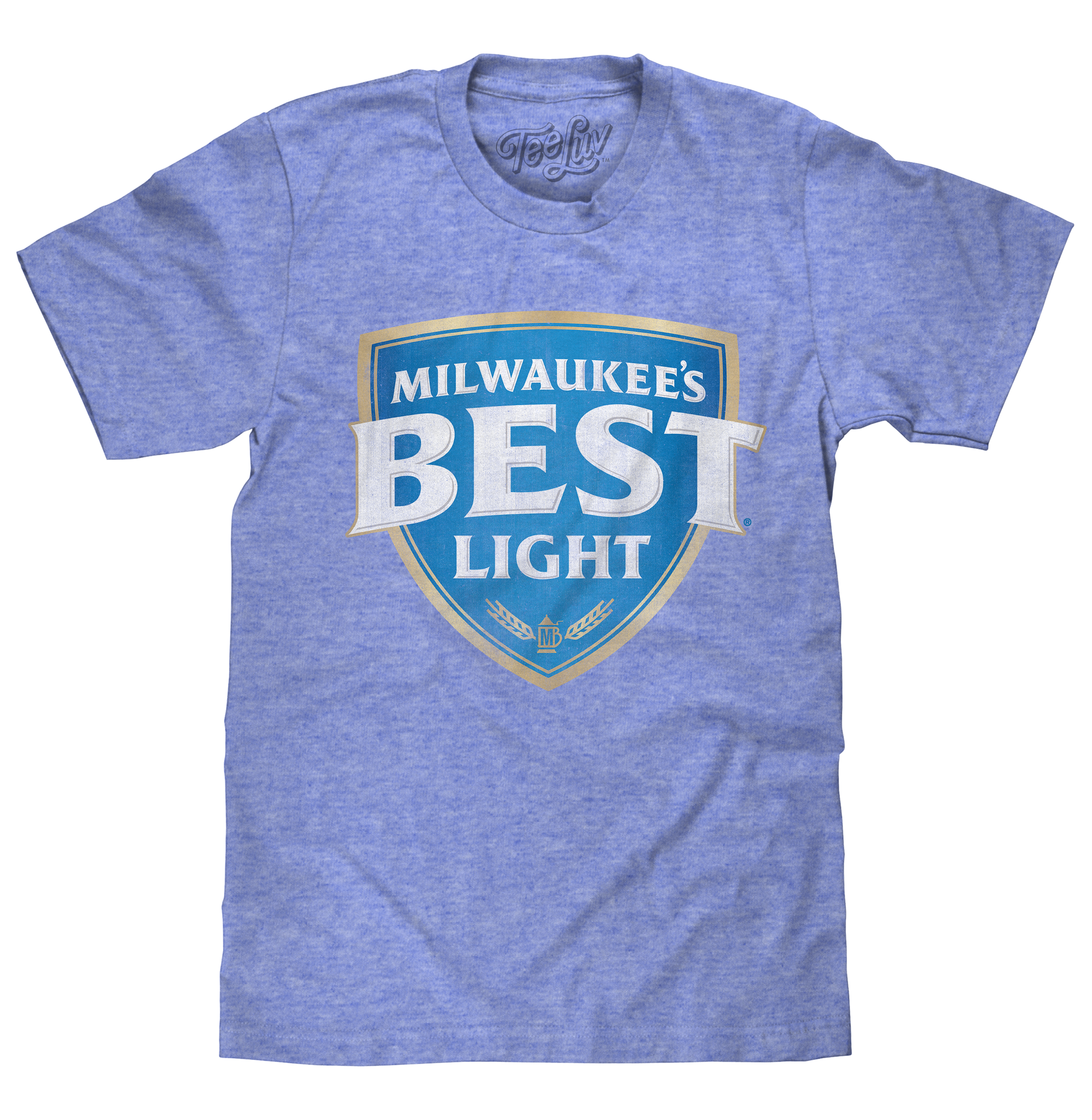 Milwaukee's Best Light Logo T-Shirt - Blue