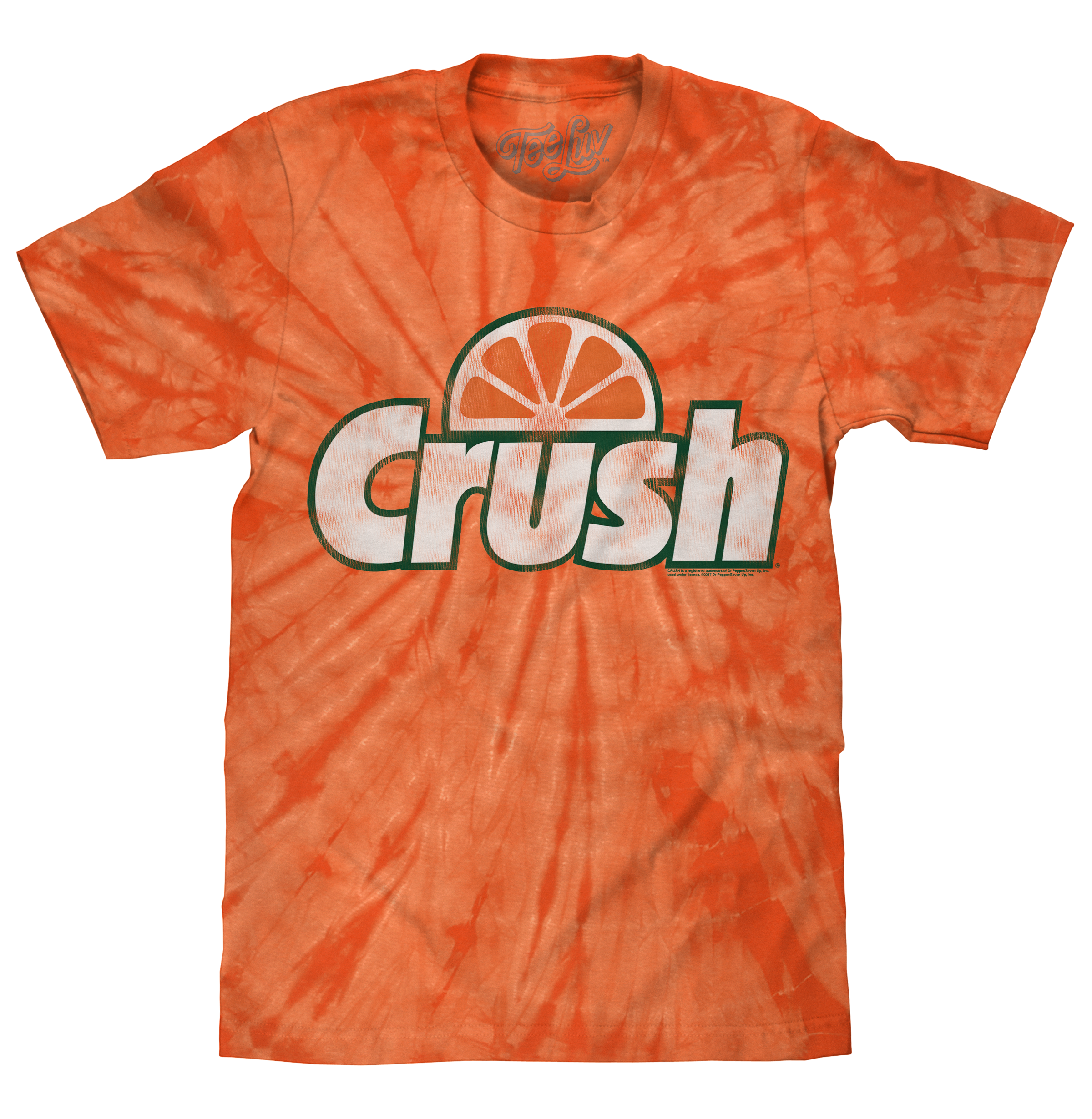 Orange Crush Tie Dye T-Shirt - Orange Tie Dye