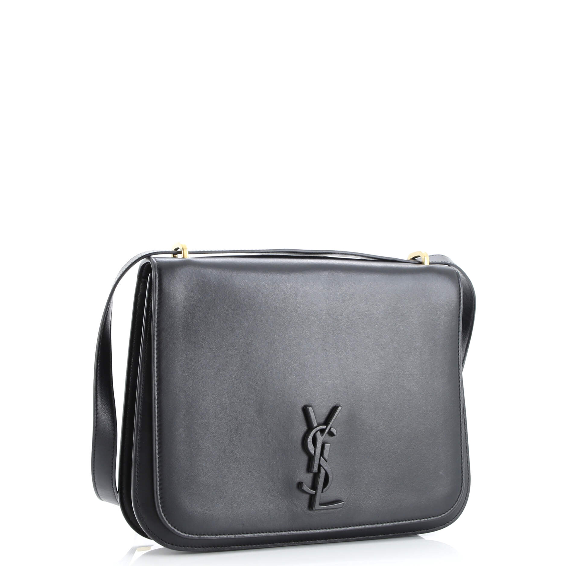 Saint Laurent Spontini Saddle Bag Leather Medium