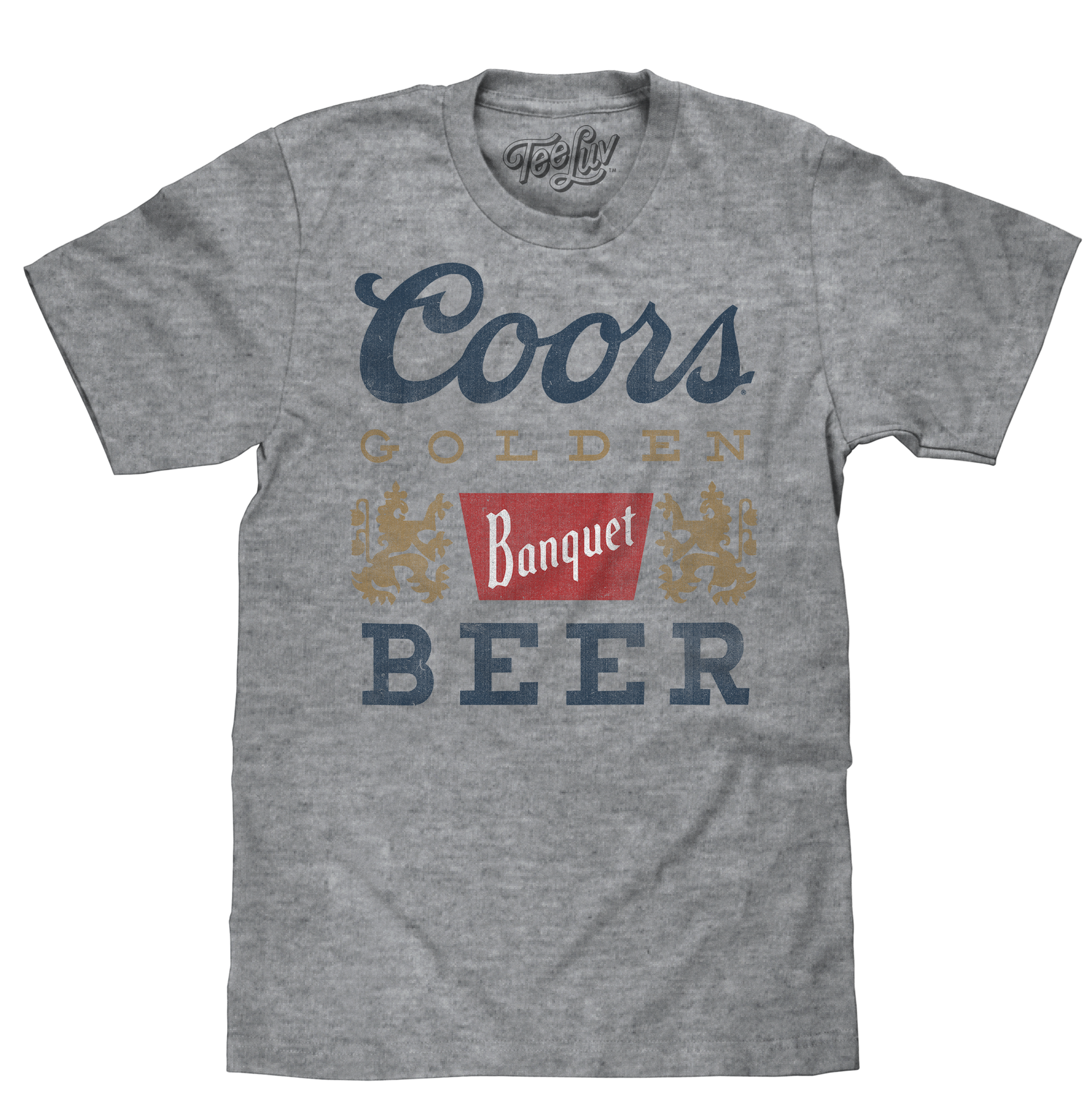 Coors Banquet Beer Logo T-Shirt - Gray