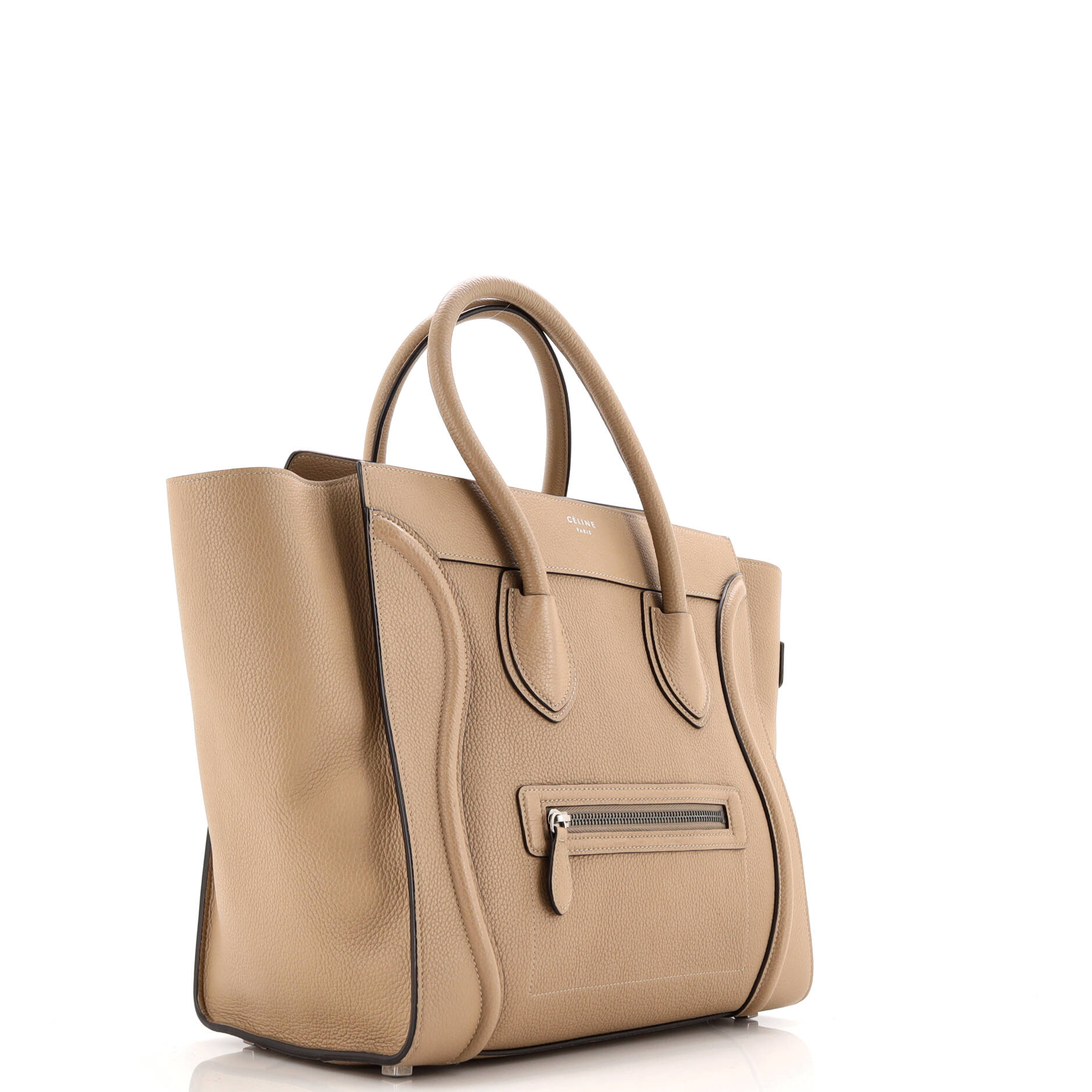 Celine Luggage Bag Grainy Leather Mini