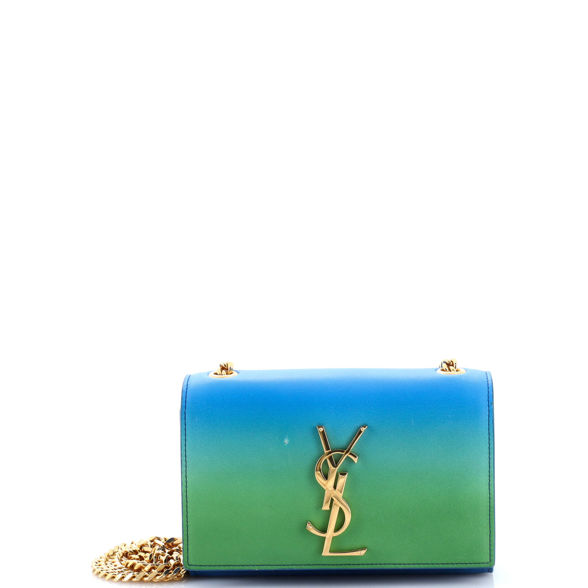 Saint Laurent Classic Monogram Crossbody Bag Calfskin Small