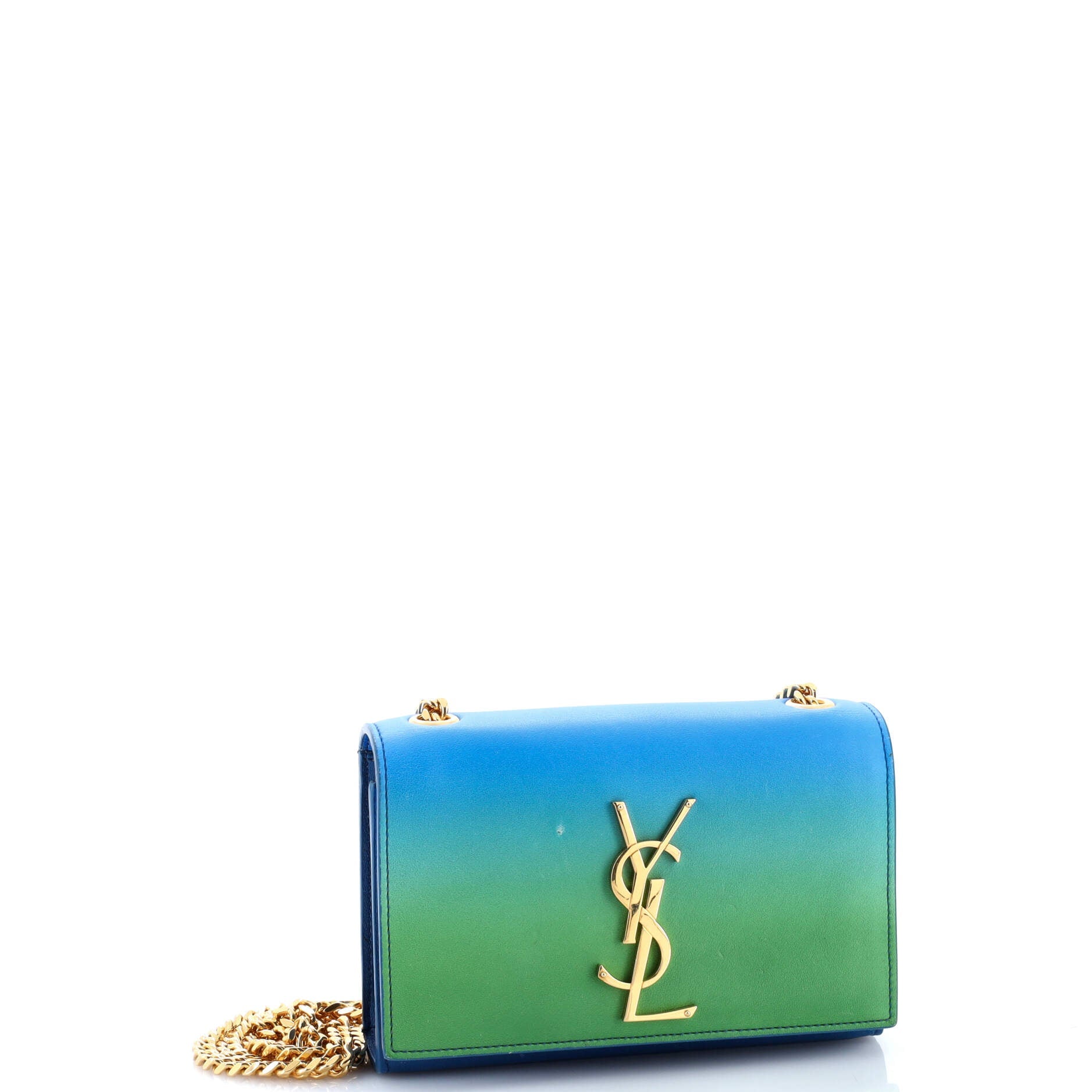 Saint Laurent Classic Monogram Crossbody Bag Calfskin Small