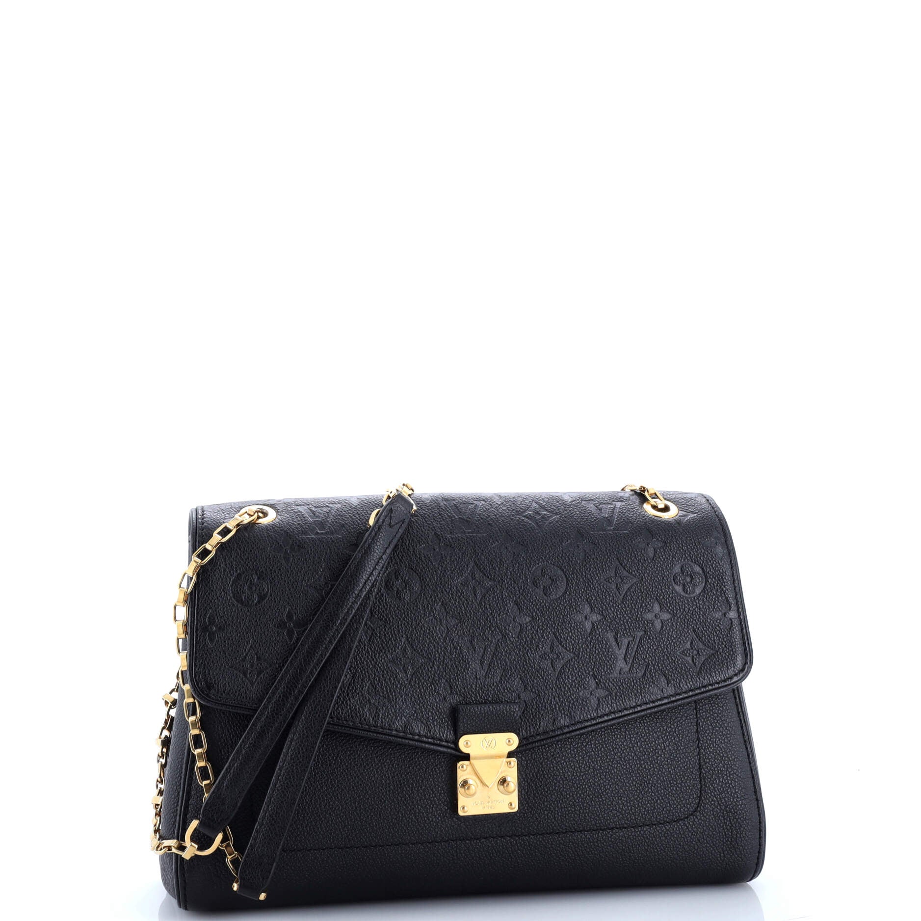 Louis Vuitton Saint Germain Handbag Monogram Empreinte Leather MM