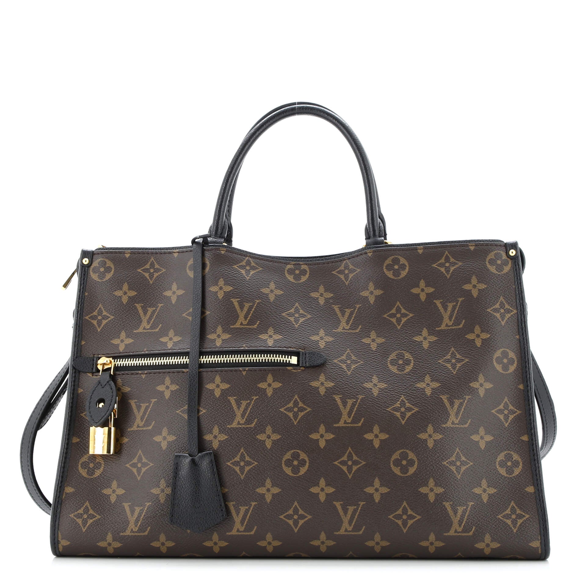 Louis Vuitton Popincourt NM Handbag Monogram Canvas with Leather MM