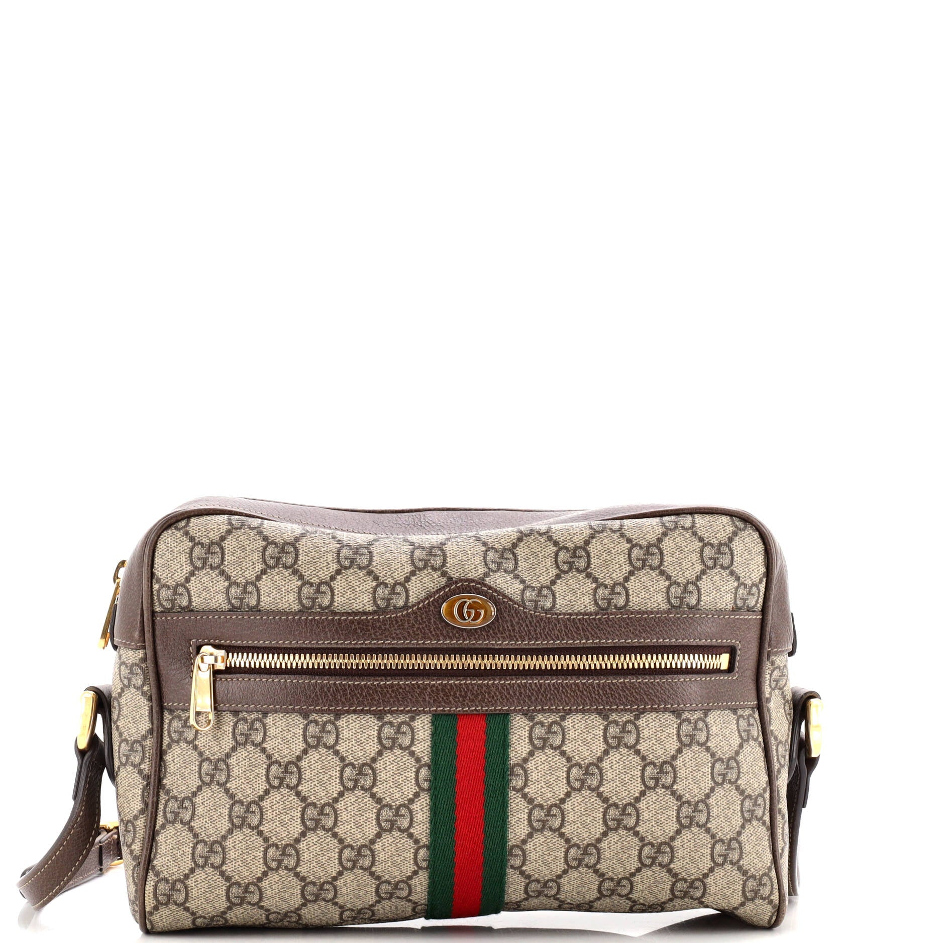 Gucci Ophidia Shoulder Bag GG Coated Canvas Small