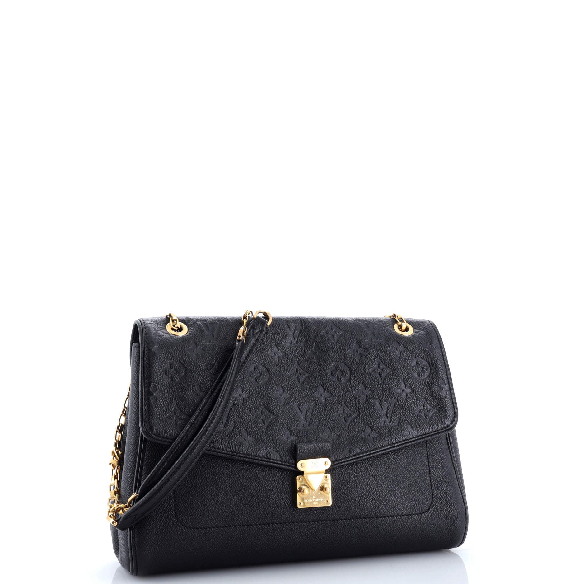 Louis Vuitton Saint Germain Handbag Monogram Empreinte Leather MM