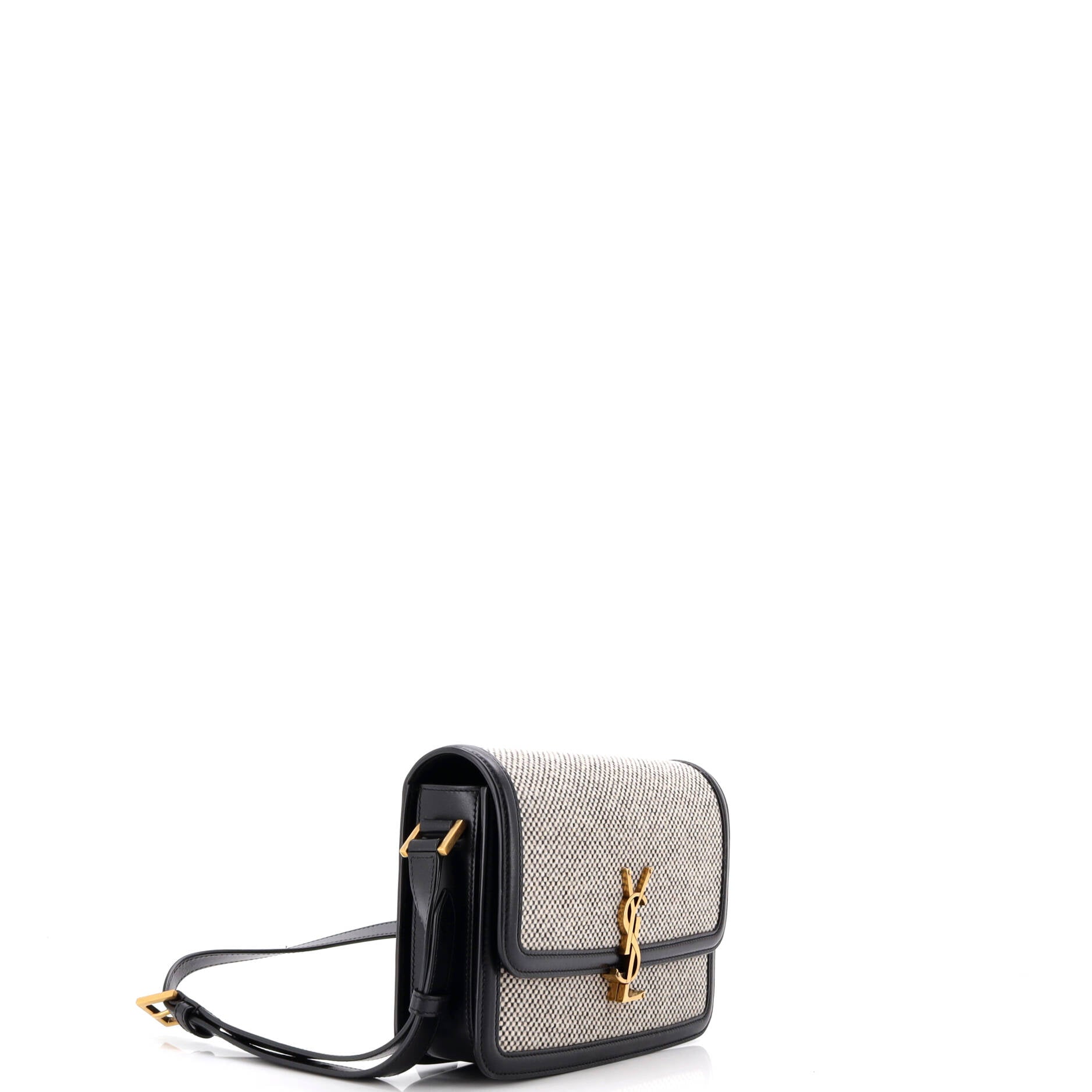 Saint Laurent Solferino Bag Canvas Medium