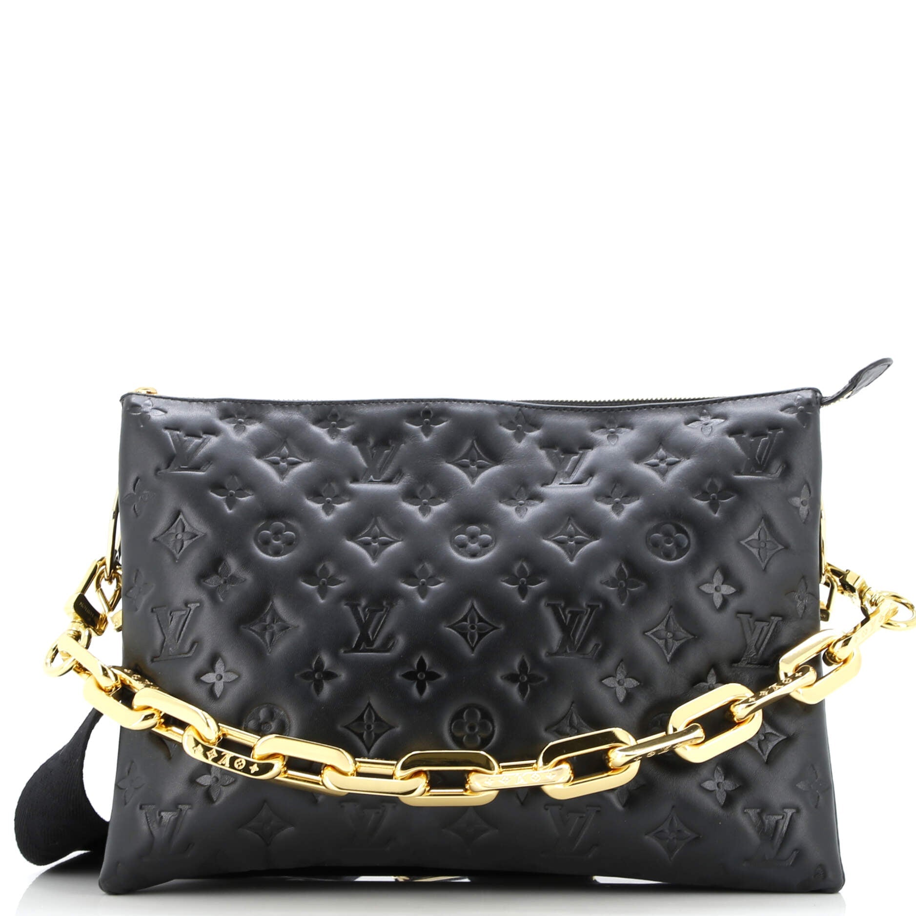 Louis Vuitton Coussin Bag Monogram Embossed Lambskin MM