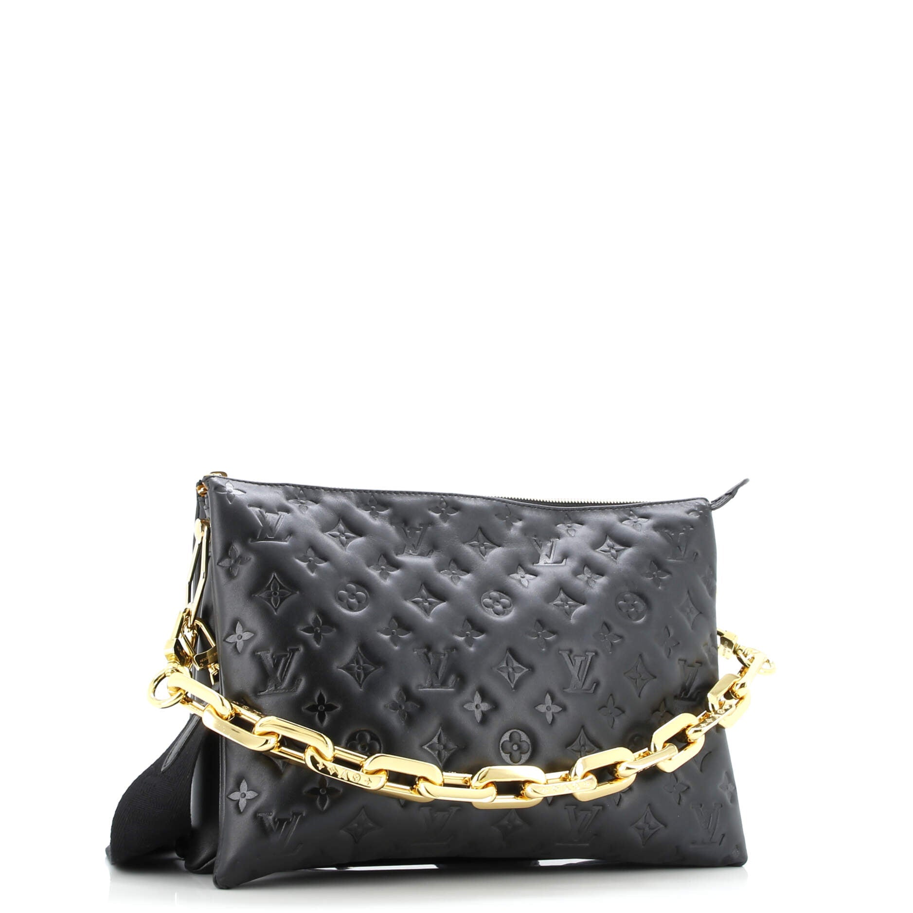 Louis Vuitton Coussin Bag Monogram Embossed Lambskin MM