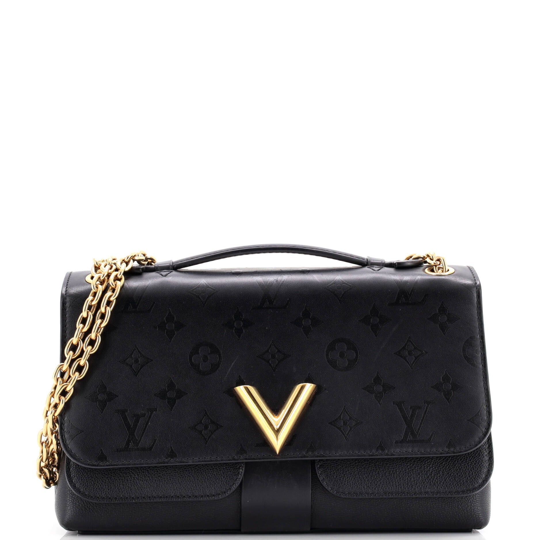 Louis Vuitton Very Chain Bag Monogram Leather