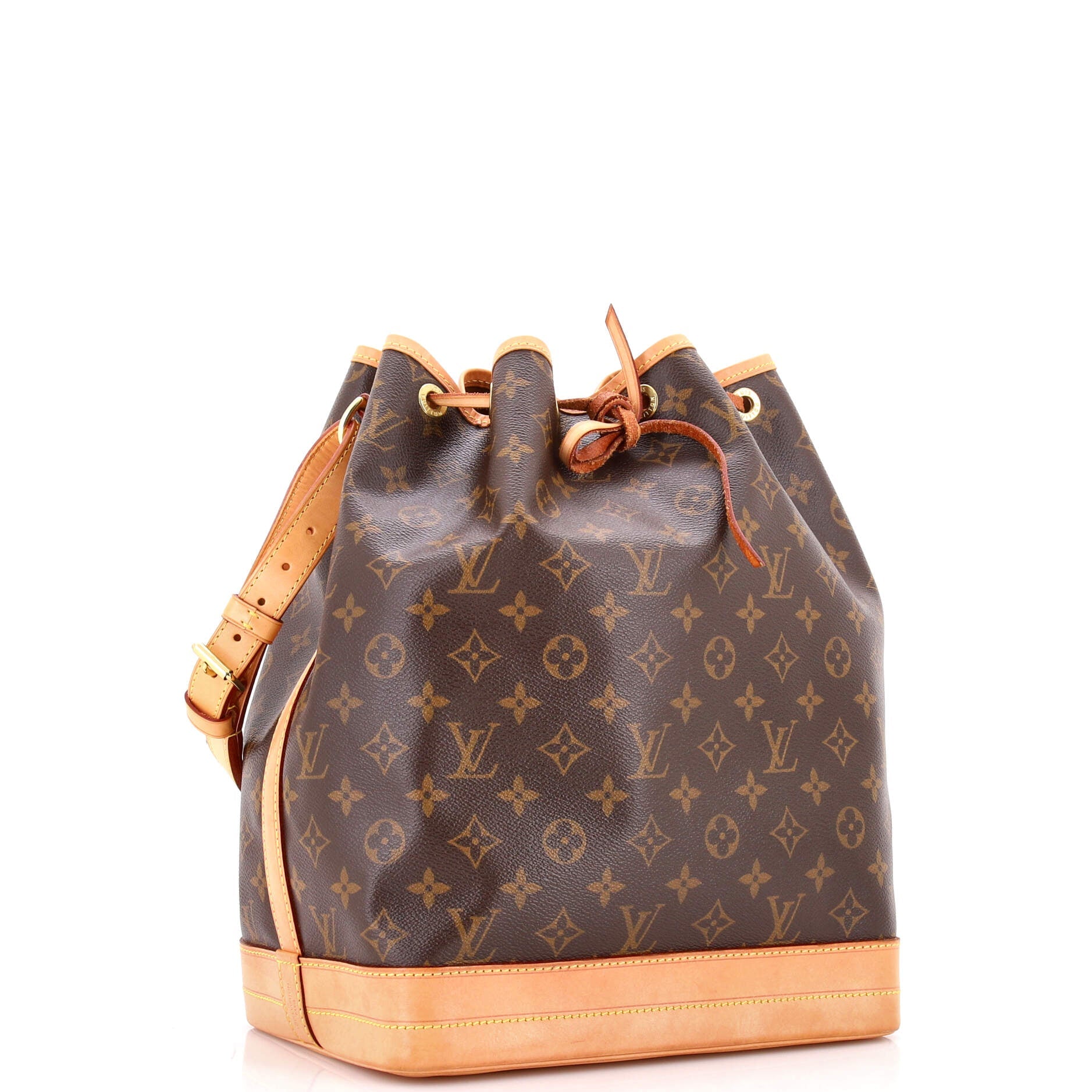 Louis Vuitton Noe Handbag Monogram Canvas Large