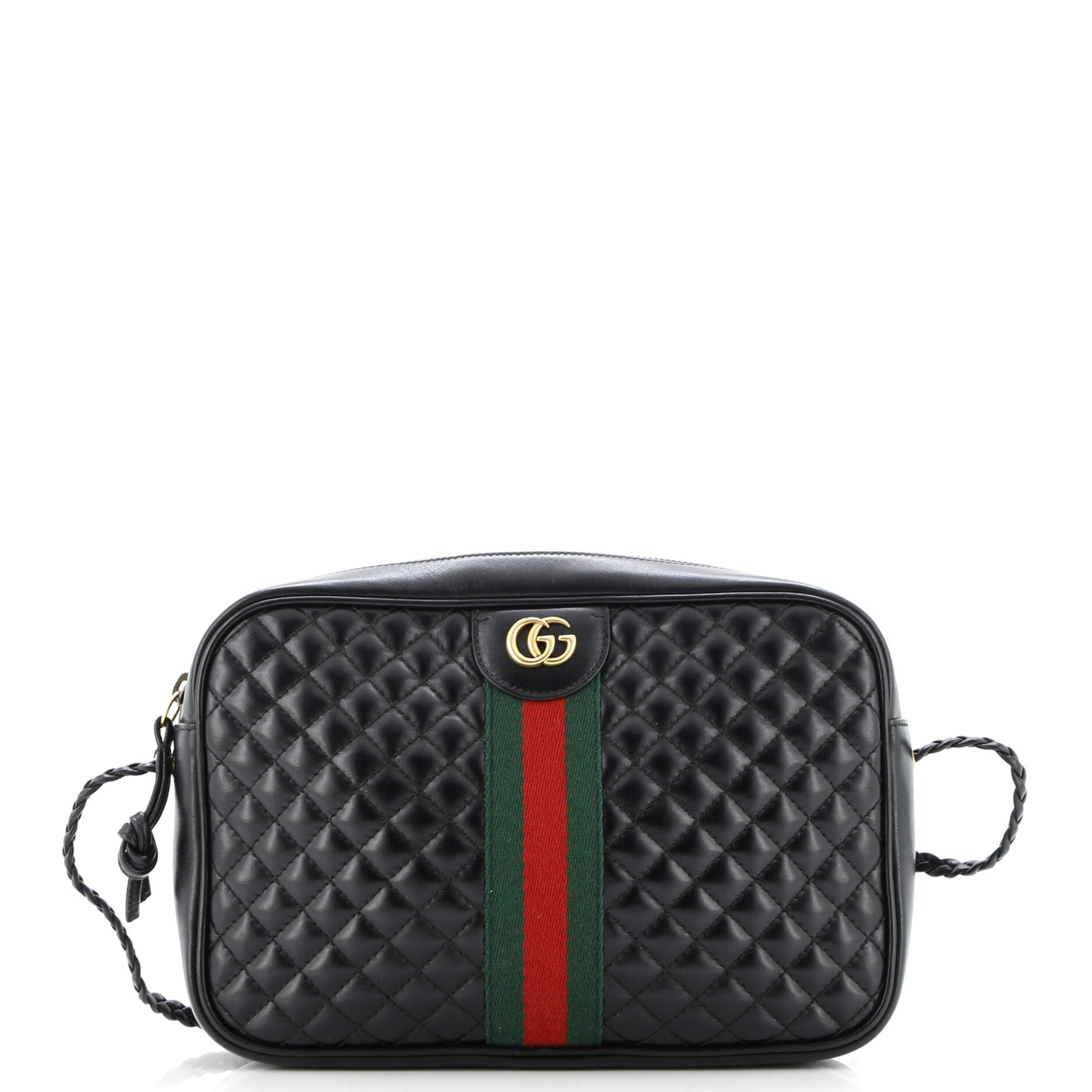 Gucci Trapuntata Camera Bag Quilted Leather Small