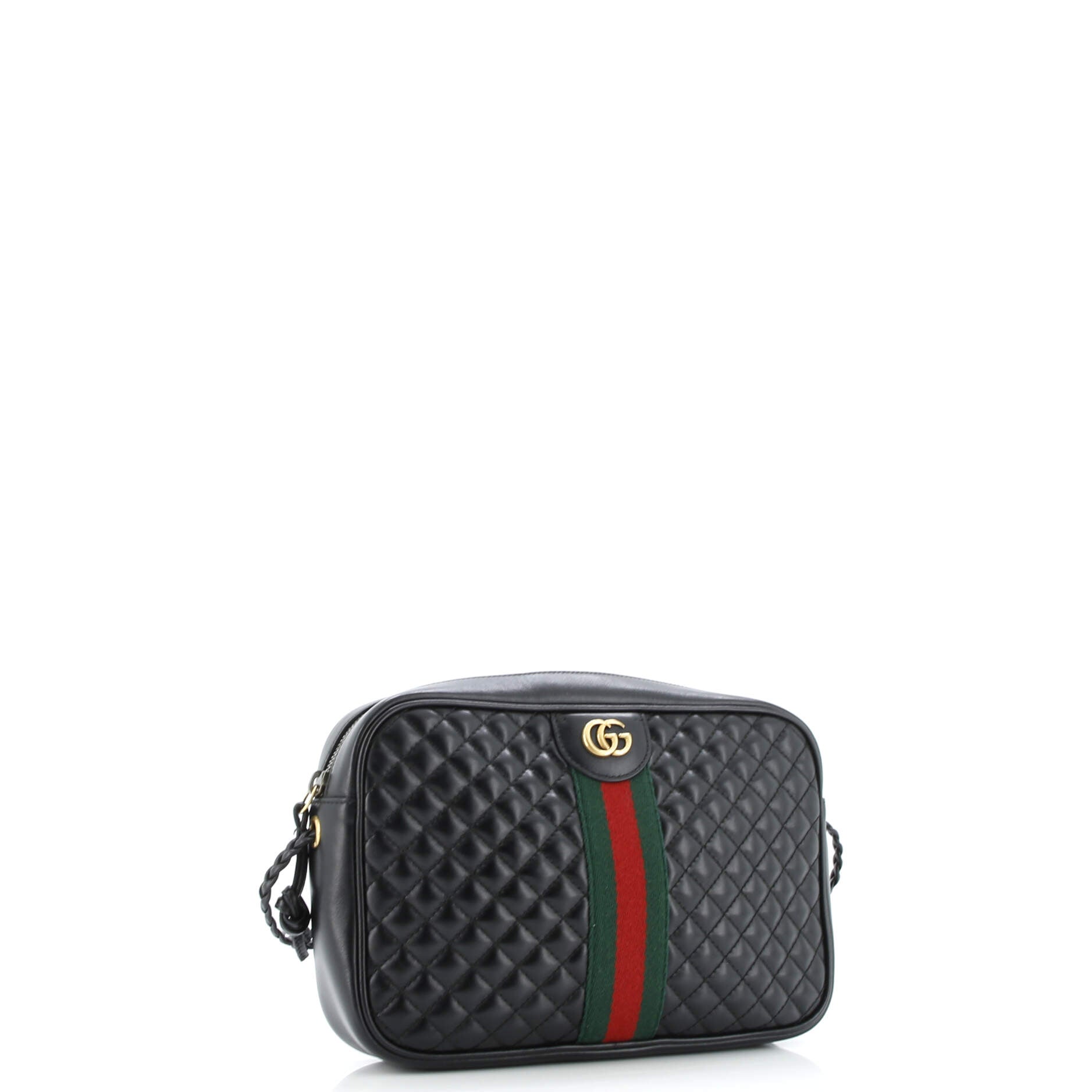 Gucci Trapuntata Camera Bag Quilted Leather Small