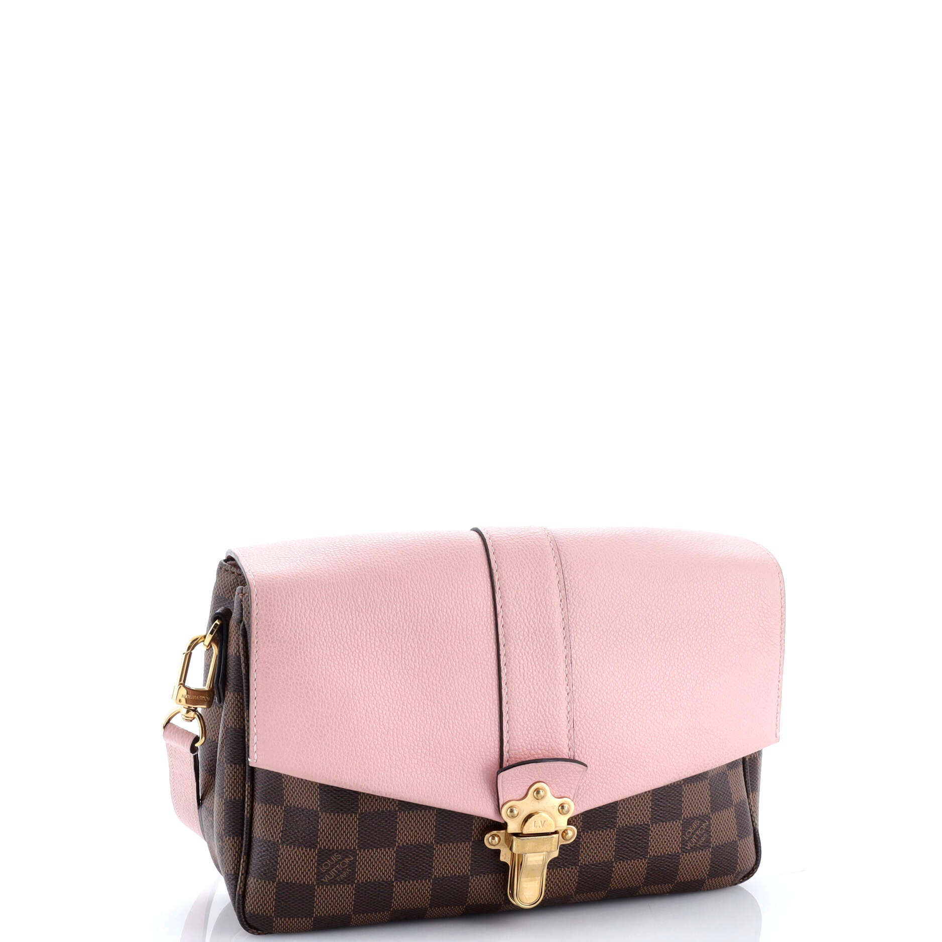 Louis Vuitton Clapton Handbag Damier and Leather PM