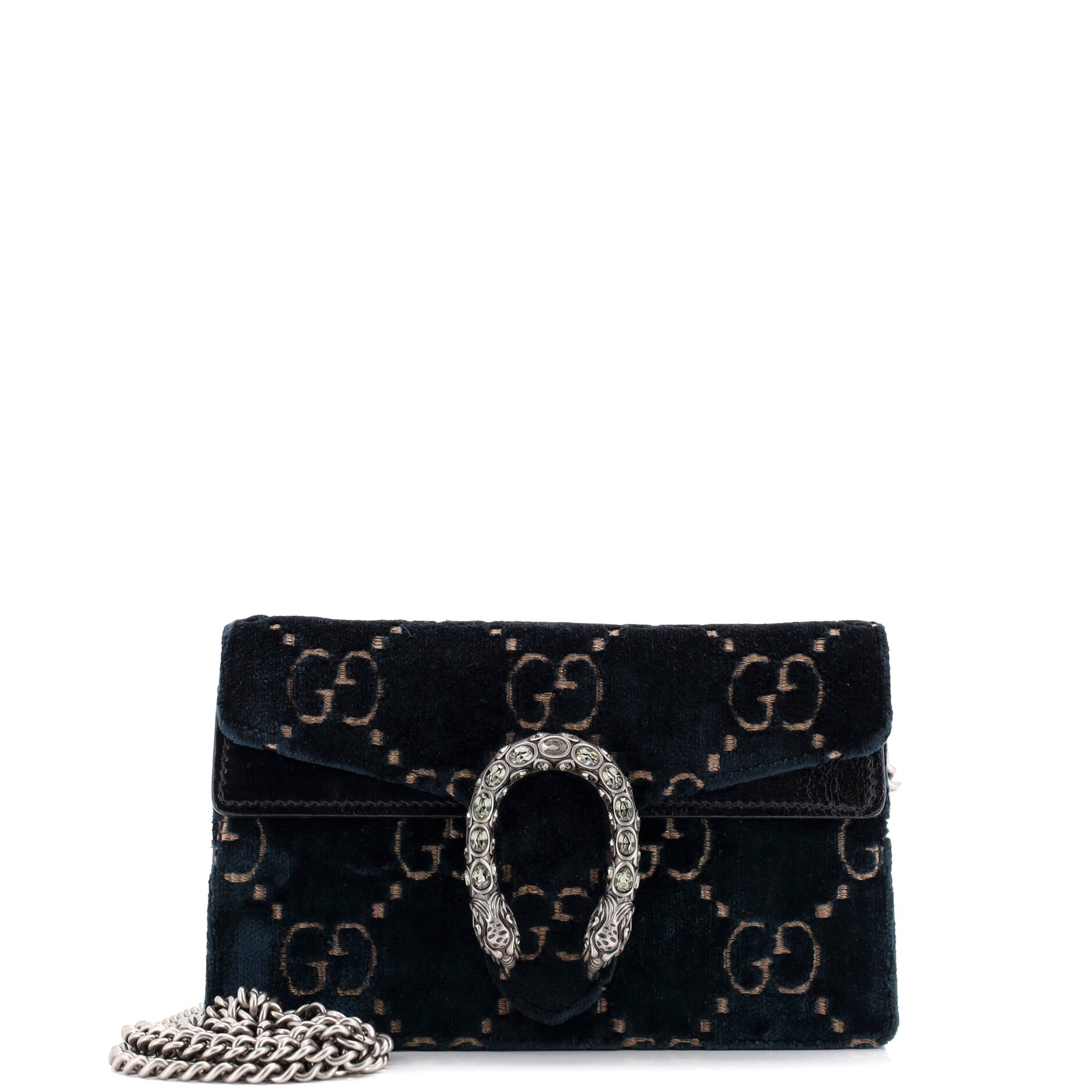Gucci Dionysus Bag GG Velvet Super Mini