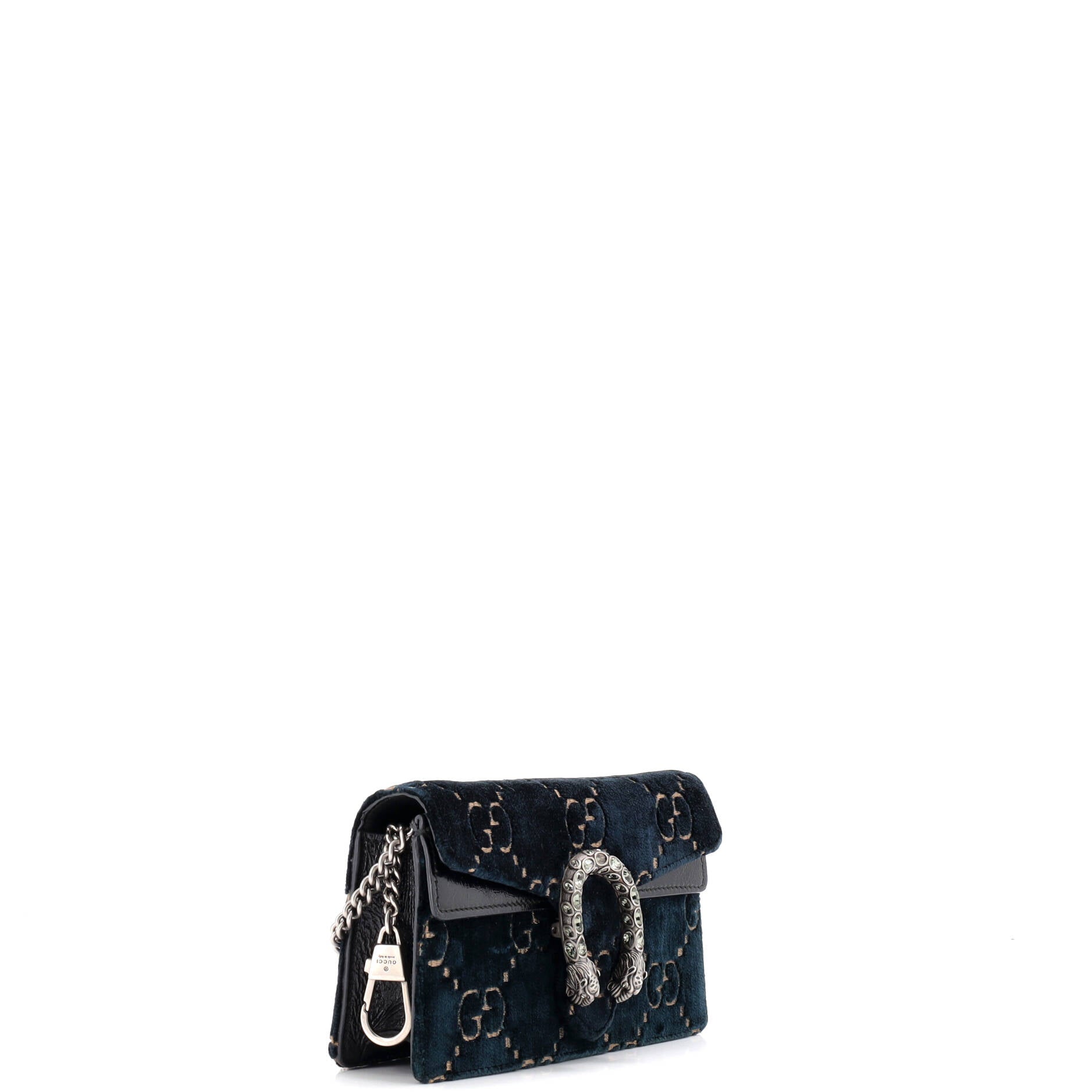 Gucci Dionysus Bag GG Velvet Super Mini