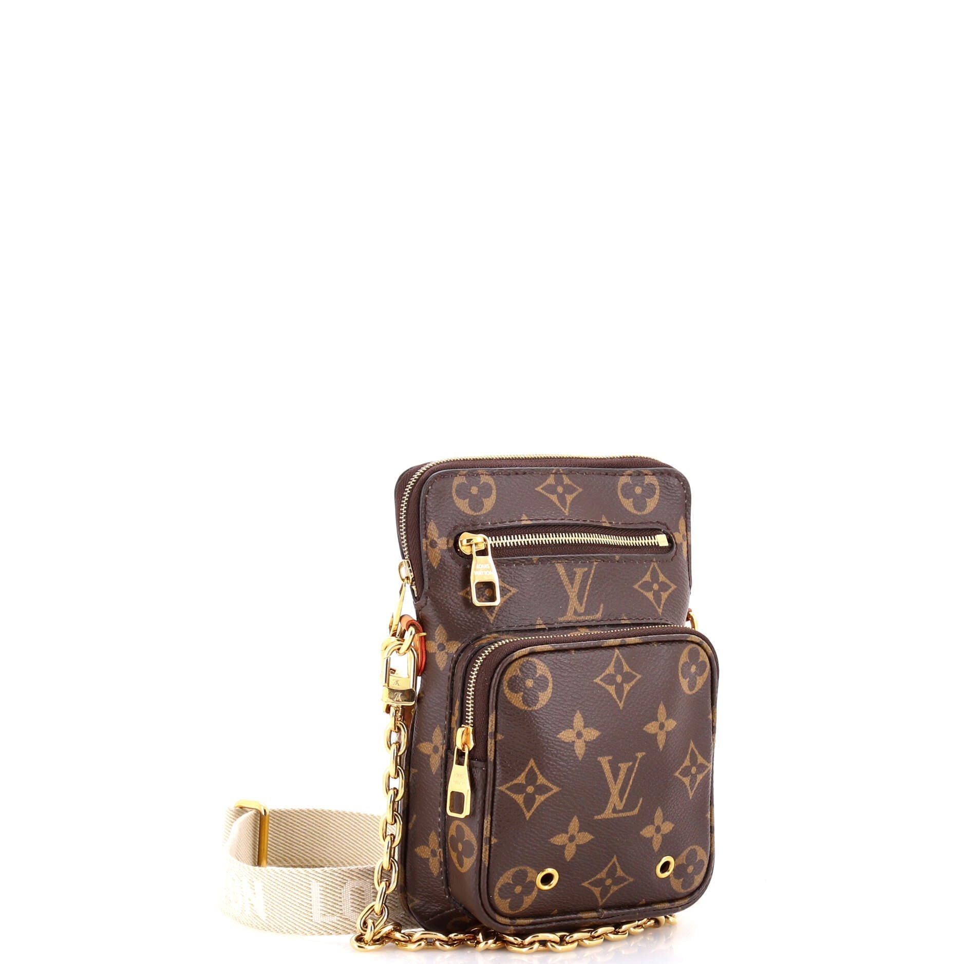 Louis Vuitton Utility Phone Sleeve Bag Monogram Canvas