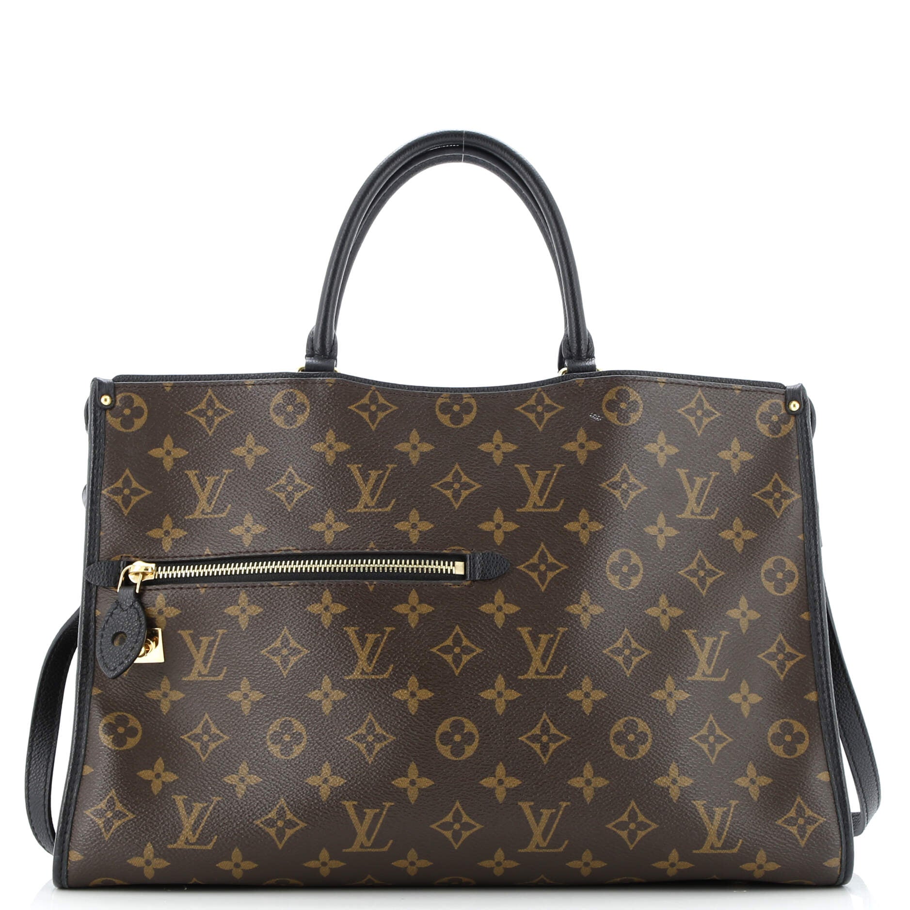Louis Vuitton Popincourt NM Handbag Monogram Canvas with Leather MM