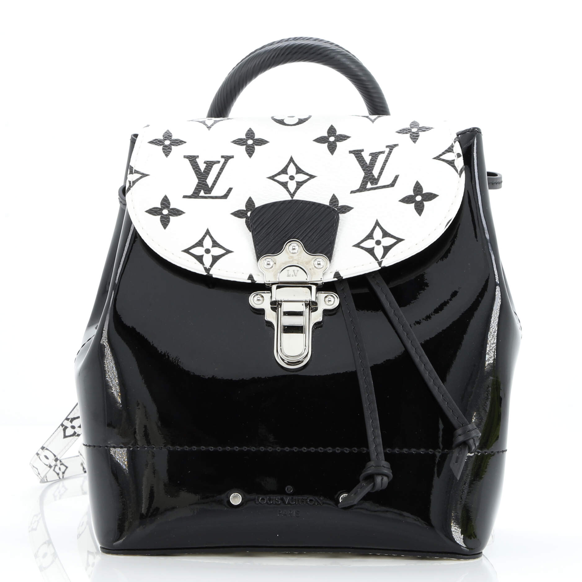 Louis Vuitton Hot Springs Backpack Vernis with Monogram Canvas