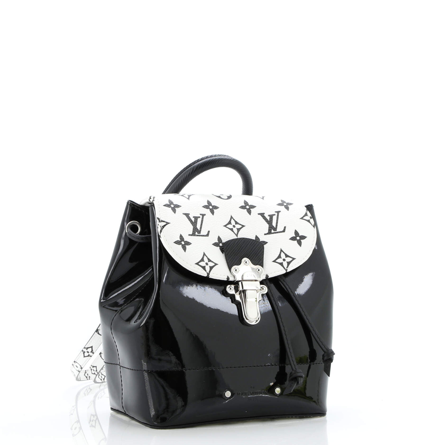 Louis Vuitton Hot Springs Backpack Vernis with Monogram Canvas
