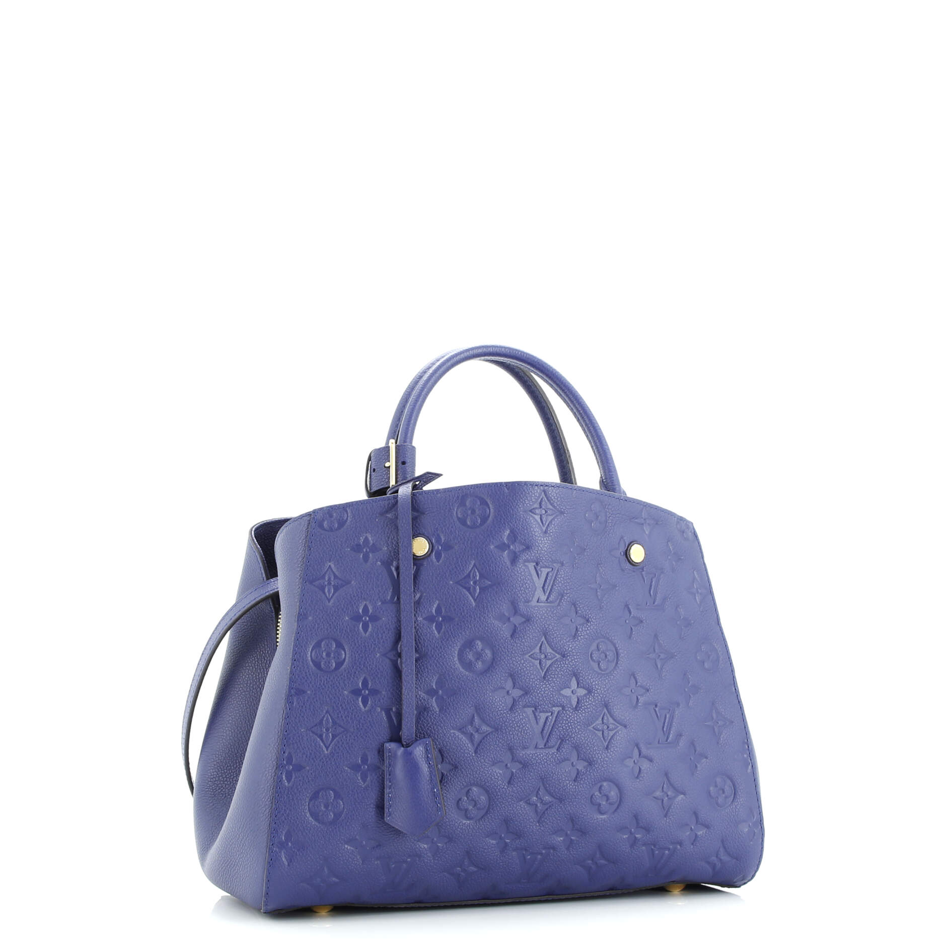Louis Vuitton Montaigne Handbag Monogram Empreinte Leather MM