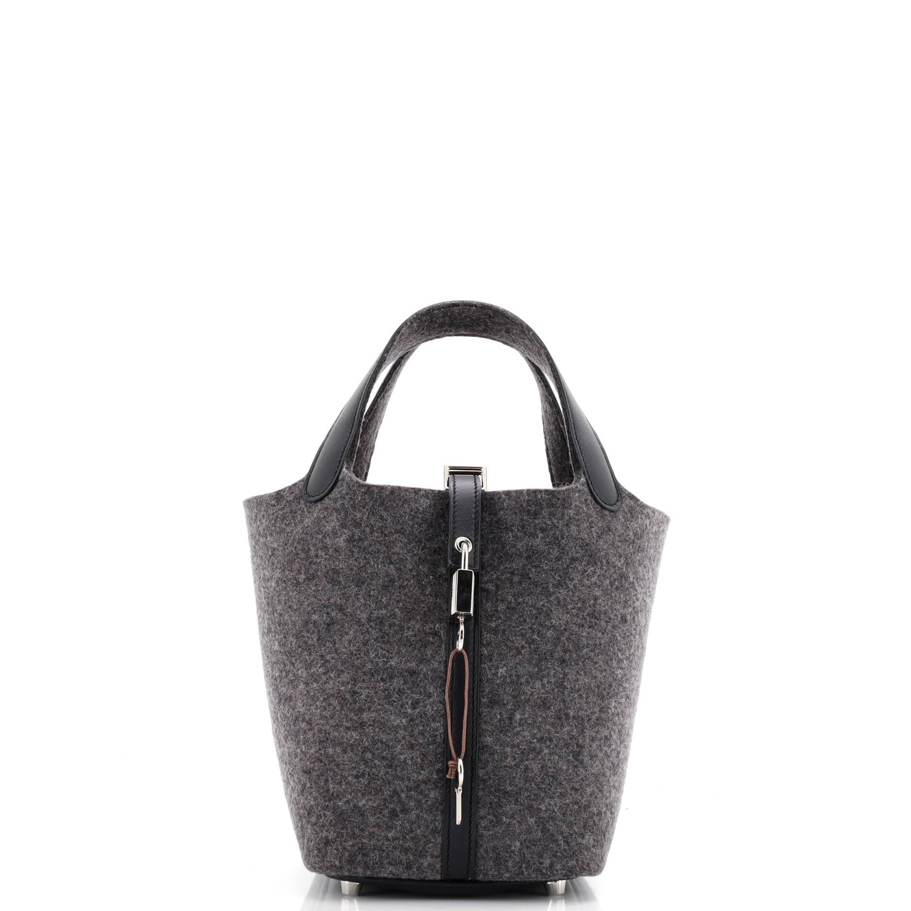 Hermes Picotin Lock Bag Felt with Leather PM